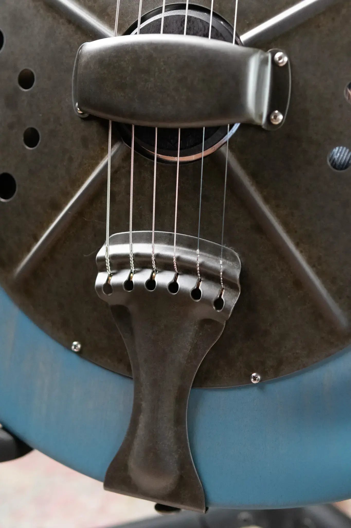 National RP2 Pioneer - Translucent Blue with Hardshell Case