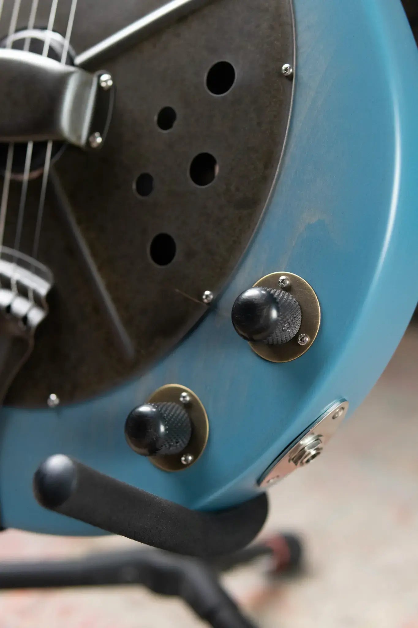 National RP2 Pioneer - Translucent Blue with Hardshell Case