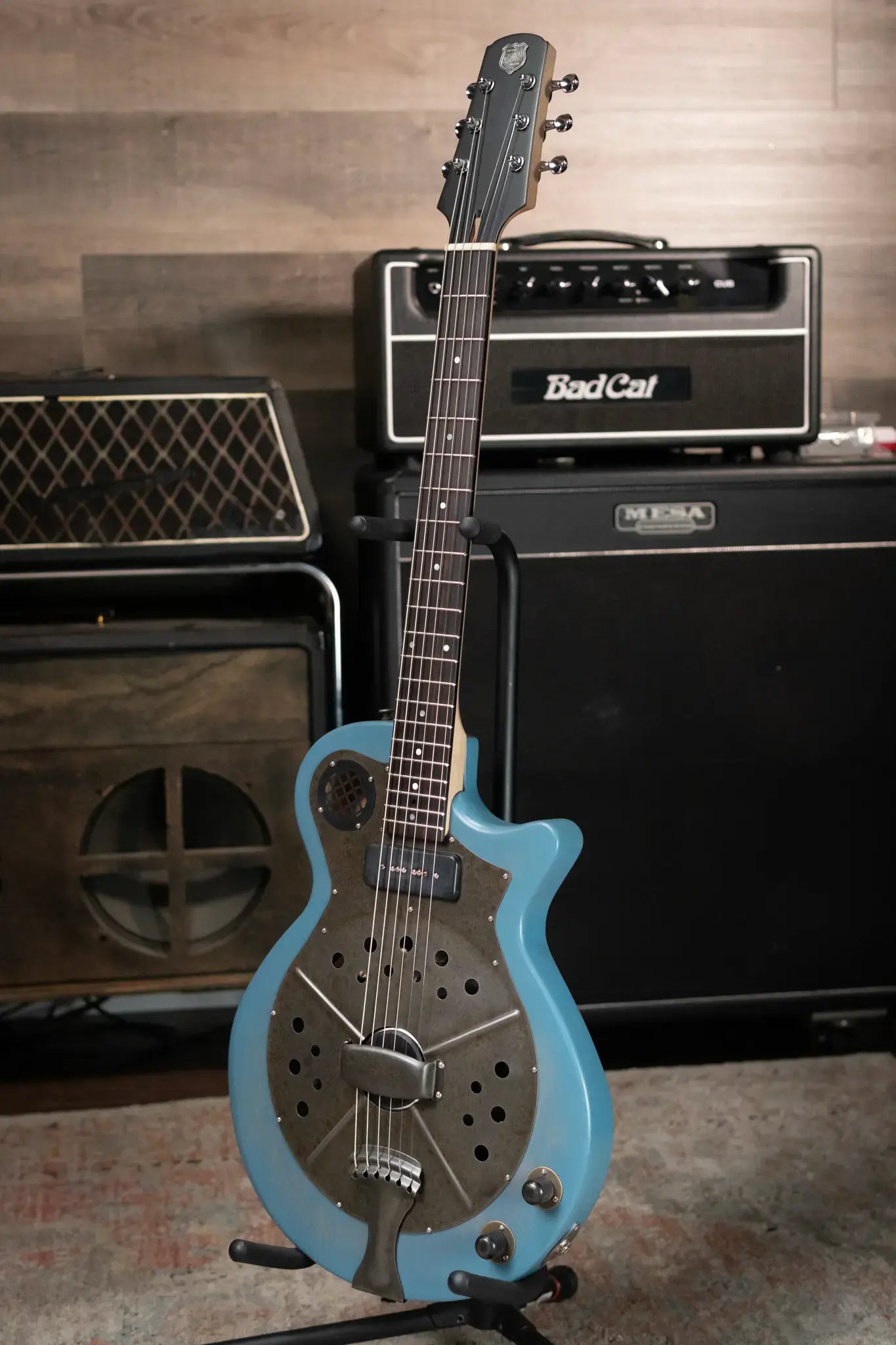 National RP2 Pioneer - Translucent Blue with Hardshell Case