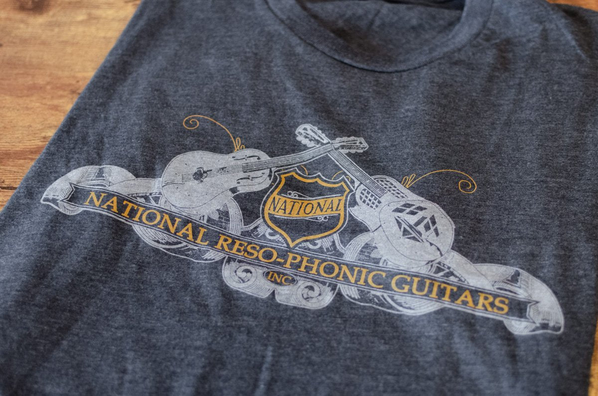 National Reso-Phonic T-Shirt, Charcoal, L