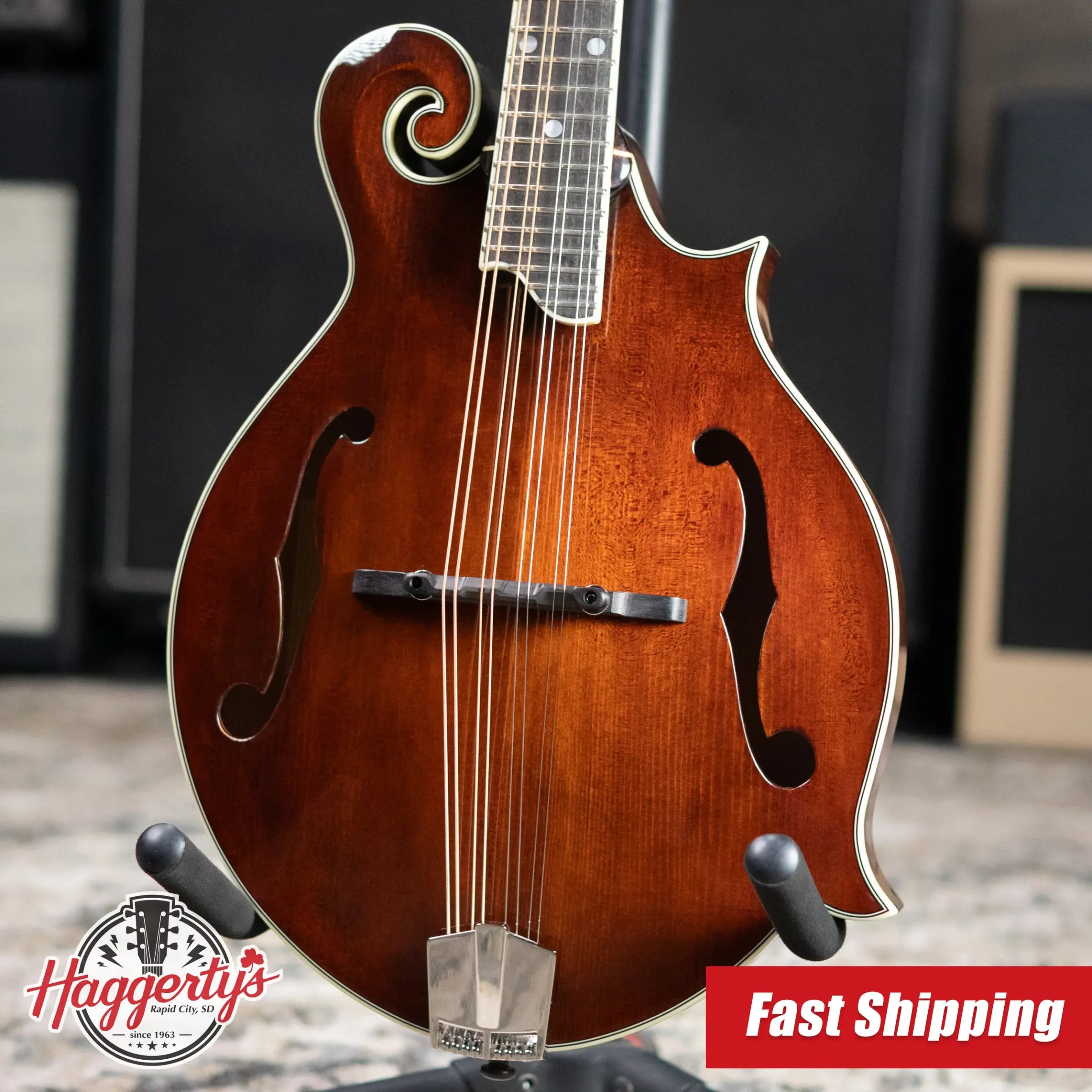 Eastman MD-515 F-Style Mandolin with Hardshell Case