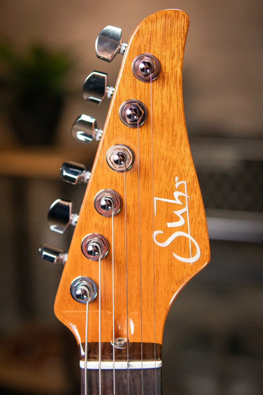 Suhr Custom Shop Classic T Electric - Trans Whale Blue Burst