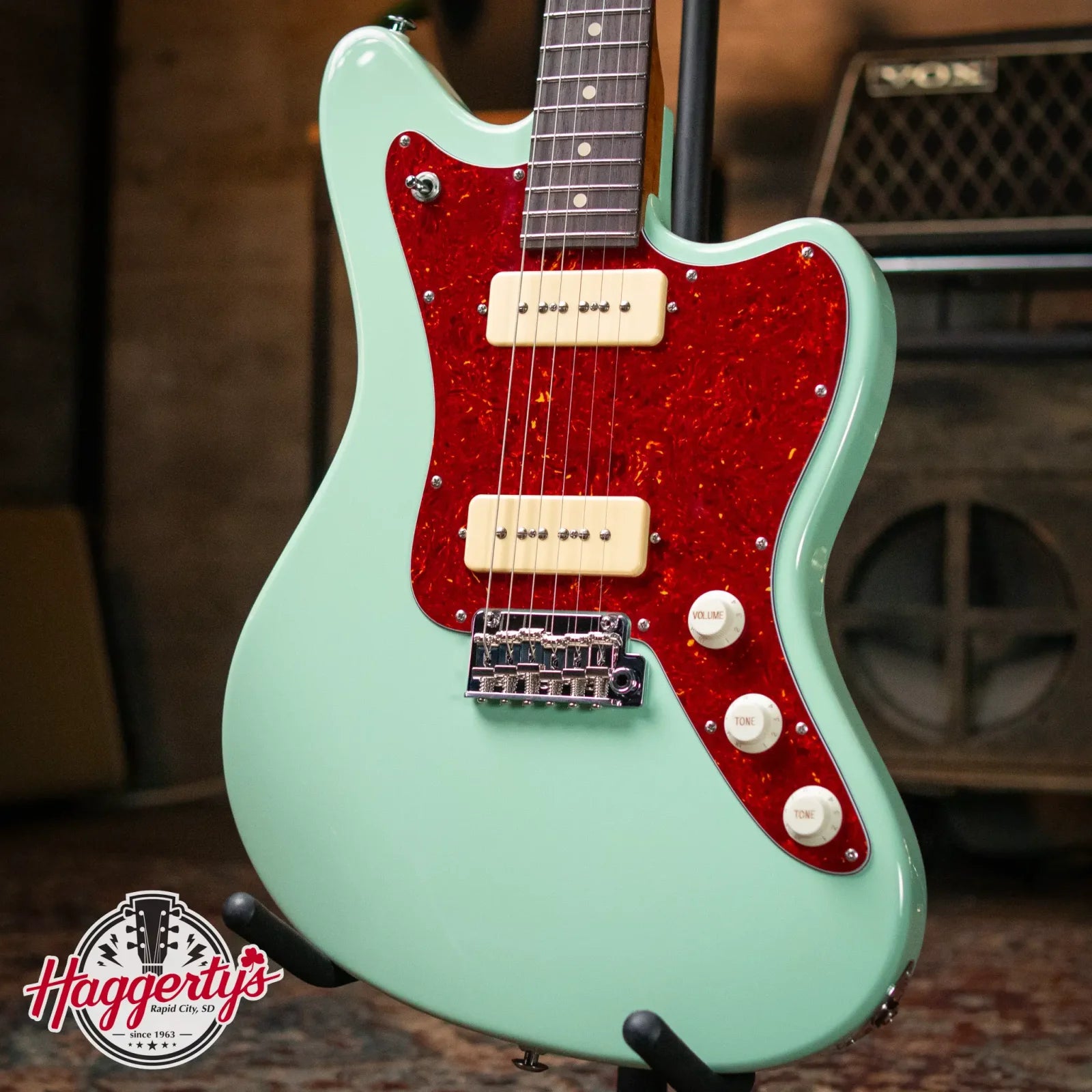 Suhr Custom Shop Classic JM - Surf Green with Hardshell Case