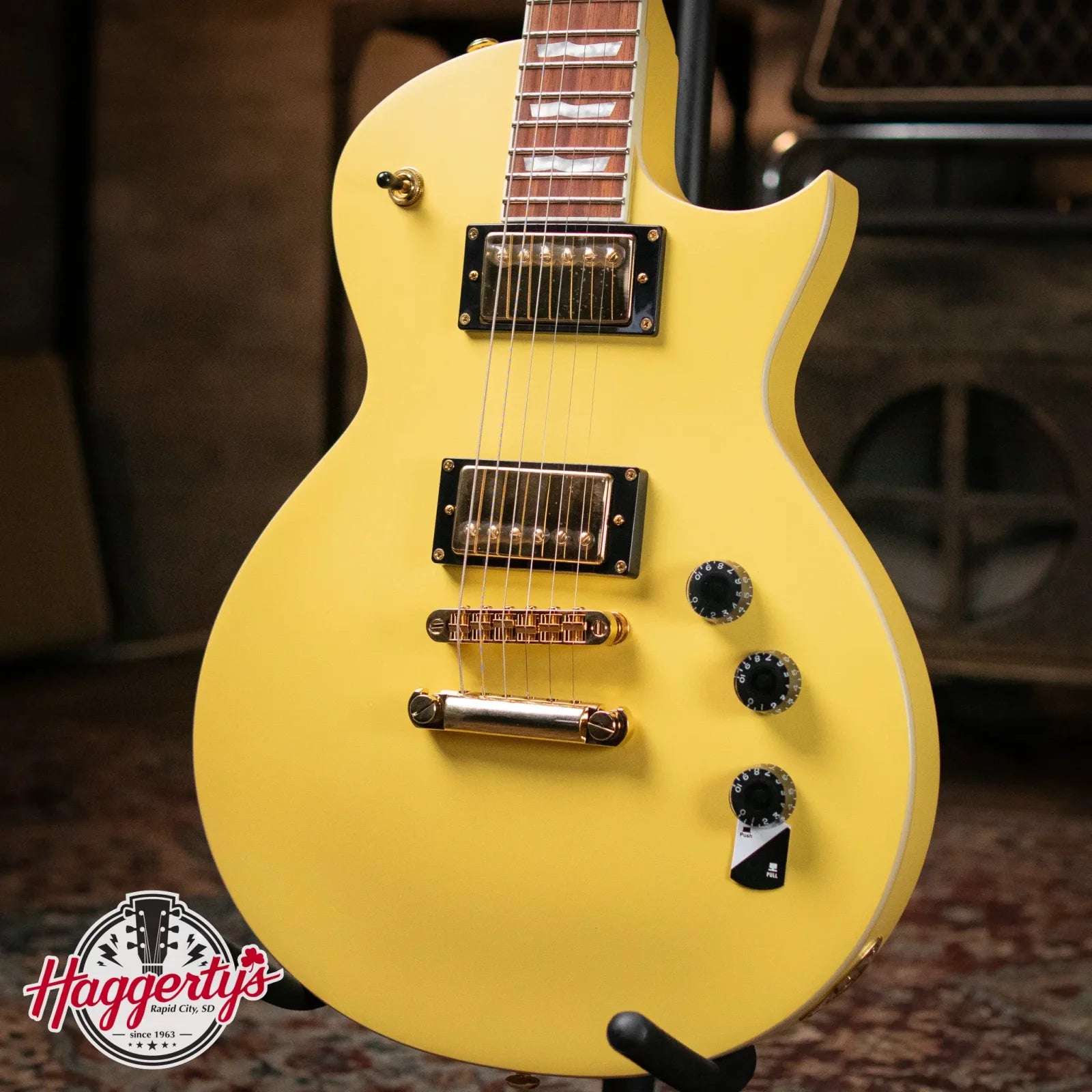 ESP LTD EC-256 - Vintage Gold Satin