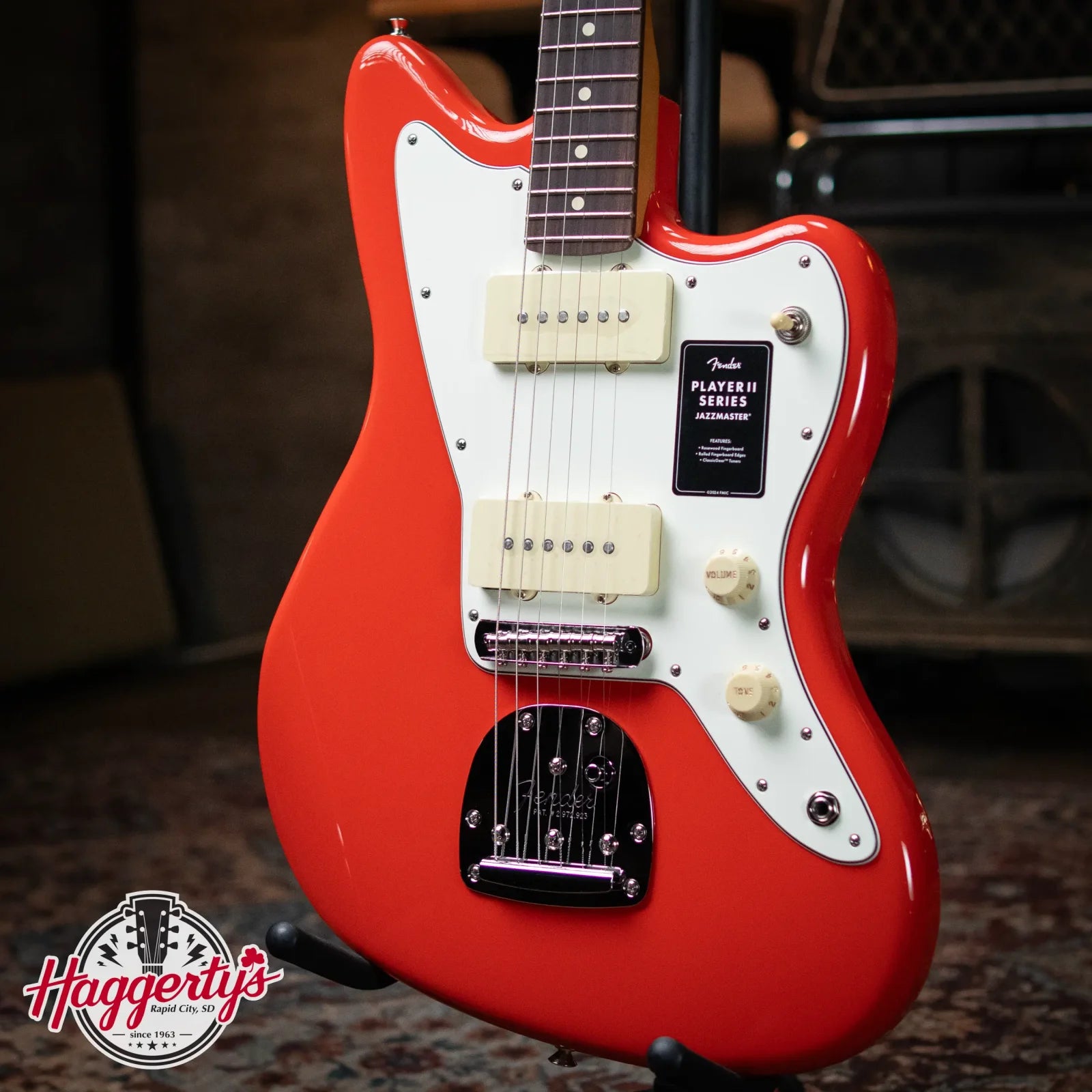 Fender Player II Jazzmaster Rosewood Fingerboard - Coral Red