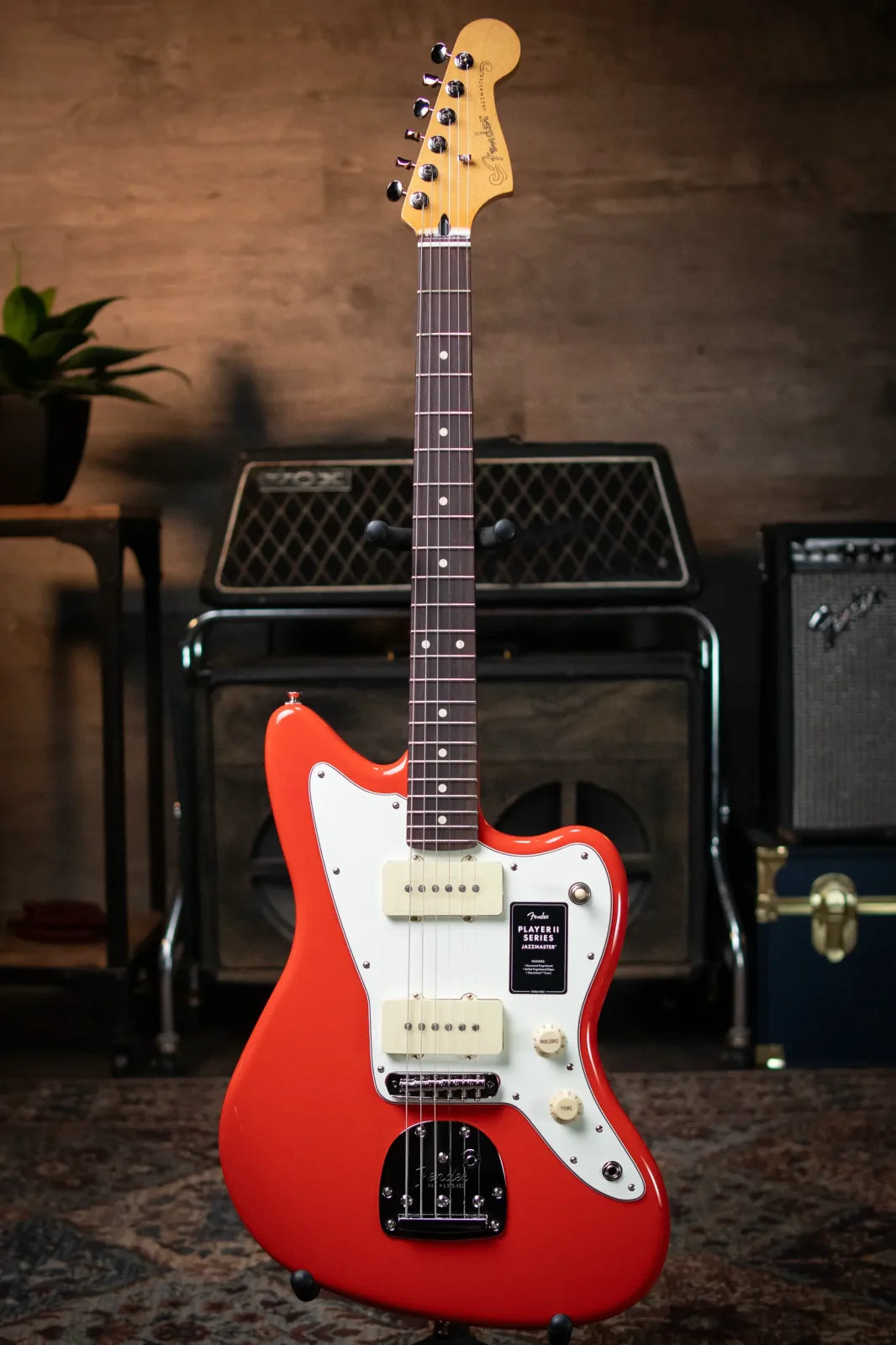 Fender Player II Jazzmaster Rosewood Fingerboard - Coral Red