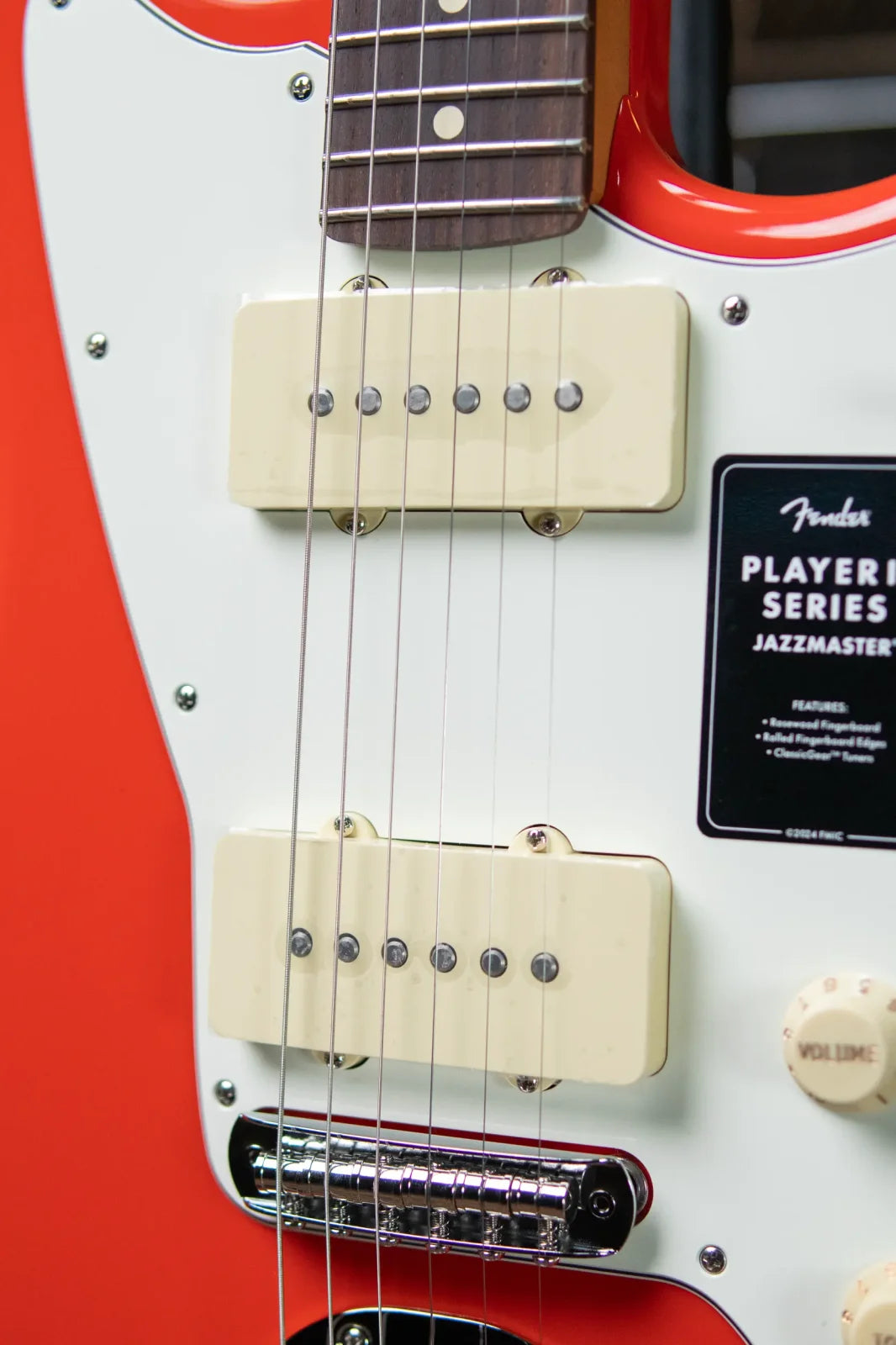 Fender Player II Jazzmaster Rosewood Fingerboard - Coral Red
