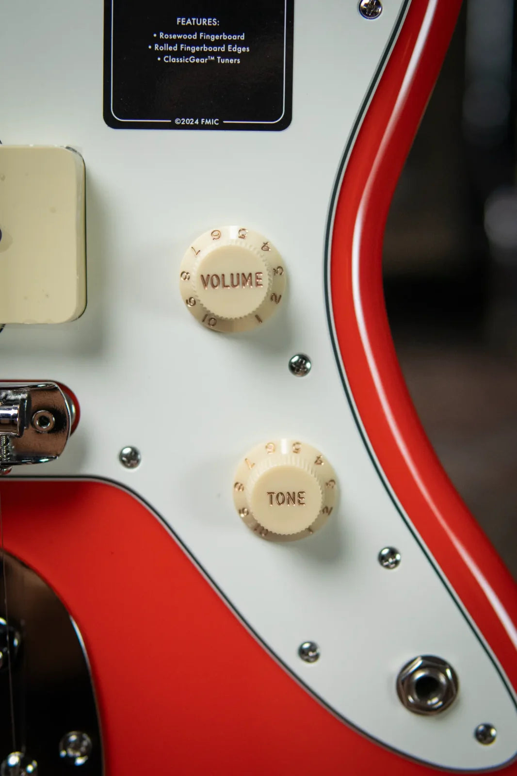 Fender Player II Jazzmaster Rosewood Fingerboard - Coral Red