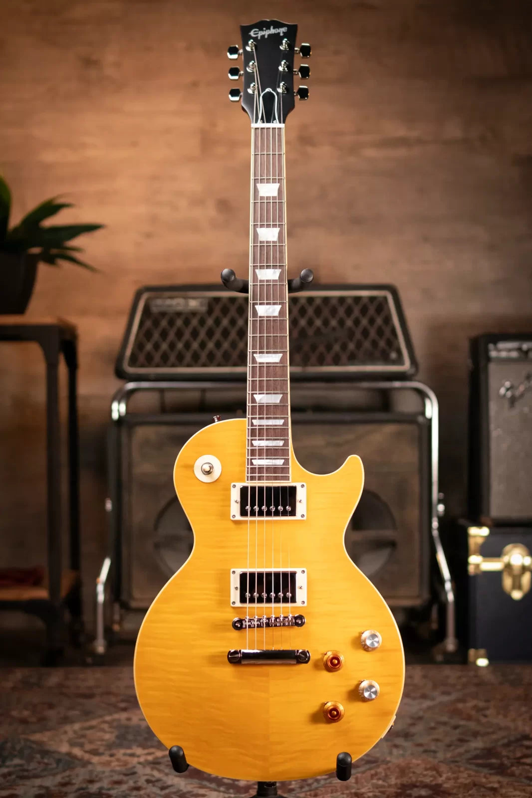 Epiphone Kirk Hammett "Greeny" 1959 Les Paul Standard with Hardshell Case