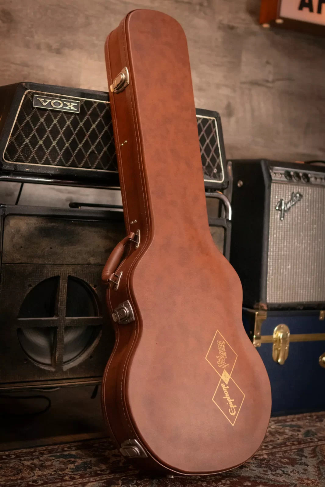 Epiphone Kirk Hammett "Greeny" 1959 Les Paul Standard with Hardshell Case