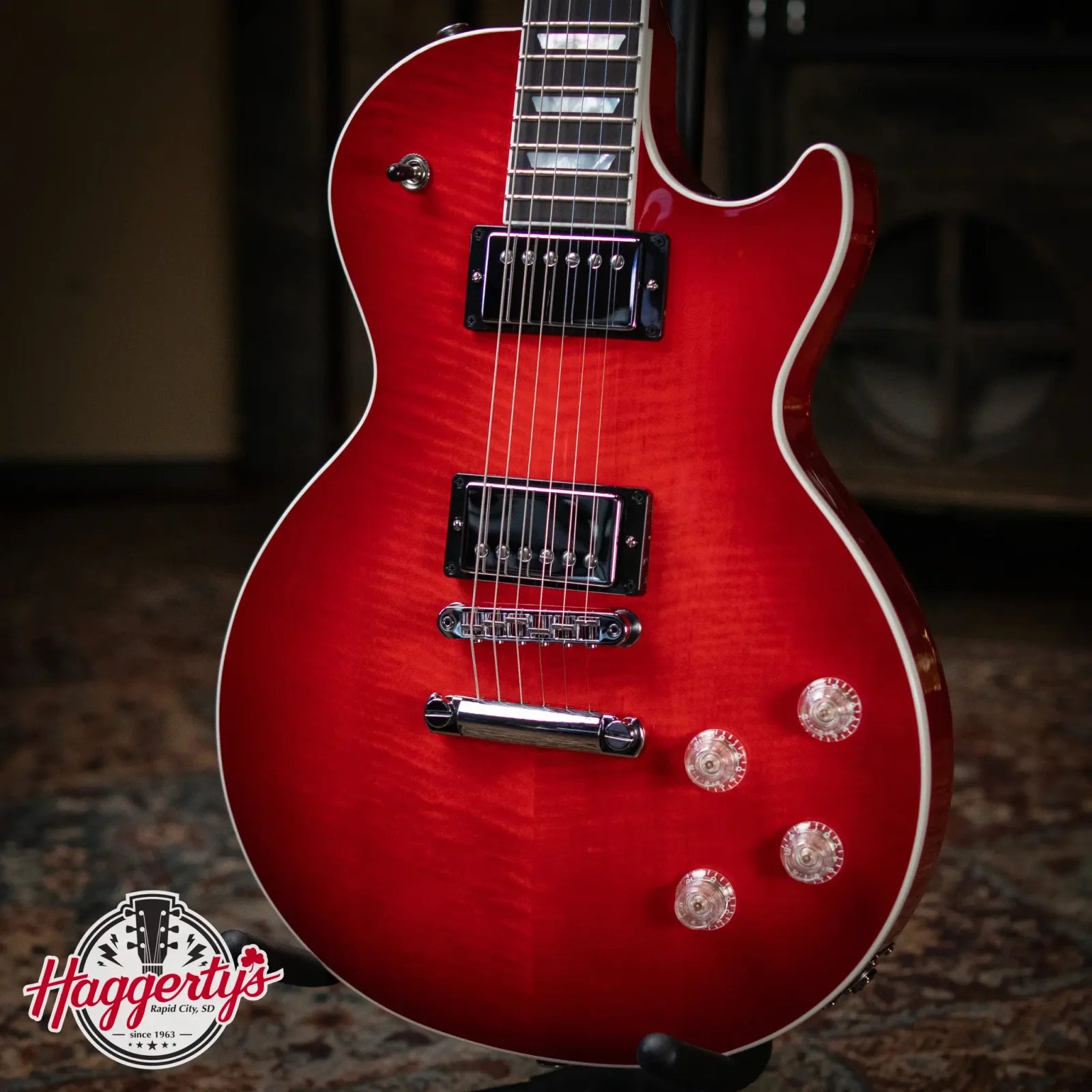 Gibson Les Paul Modern Figured - Cherry Burst with Hardshell Case