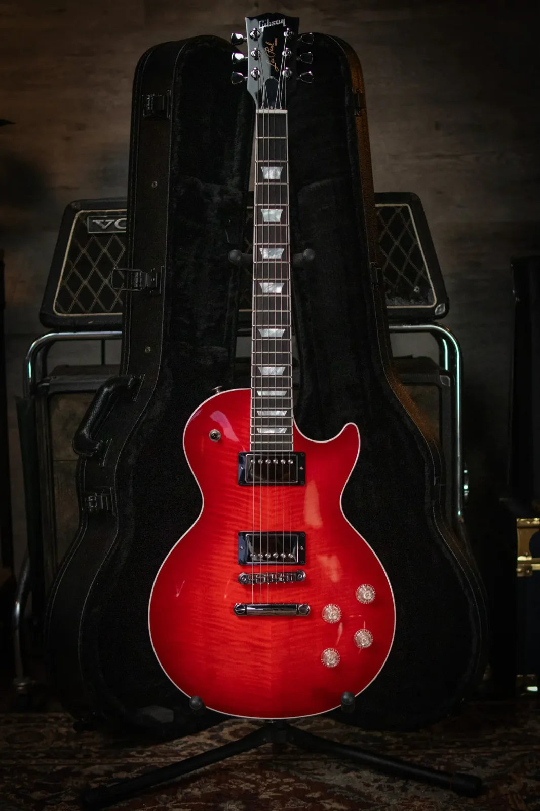 Gibson Les Paul Modern Figured - Cherry Burst with Hardshell Case