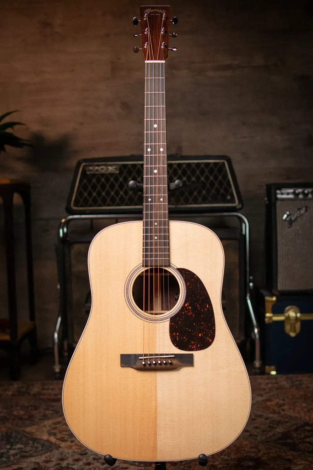 Martin D-16E Rosewood Satin Dreadnought Acoustic/Electric with Gig Bag