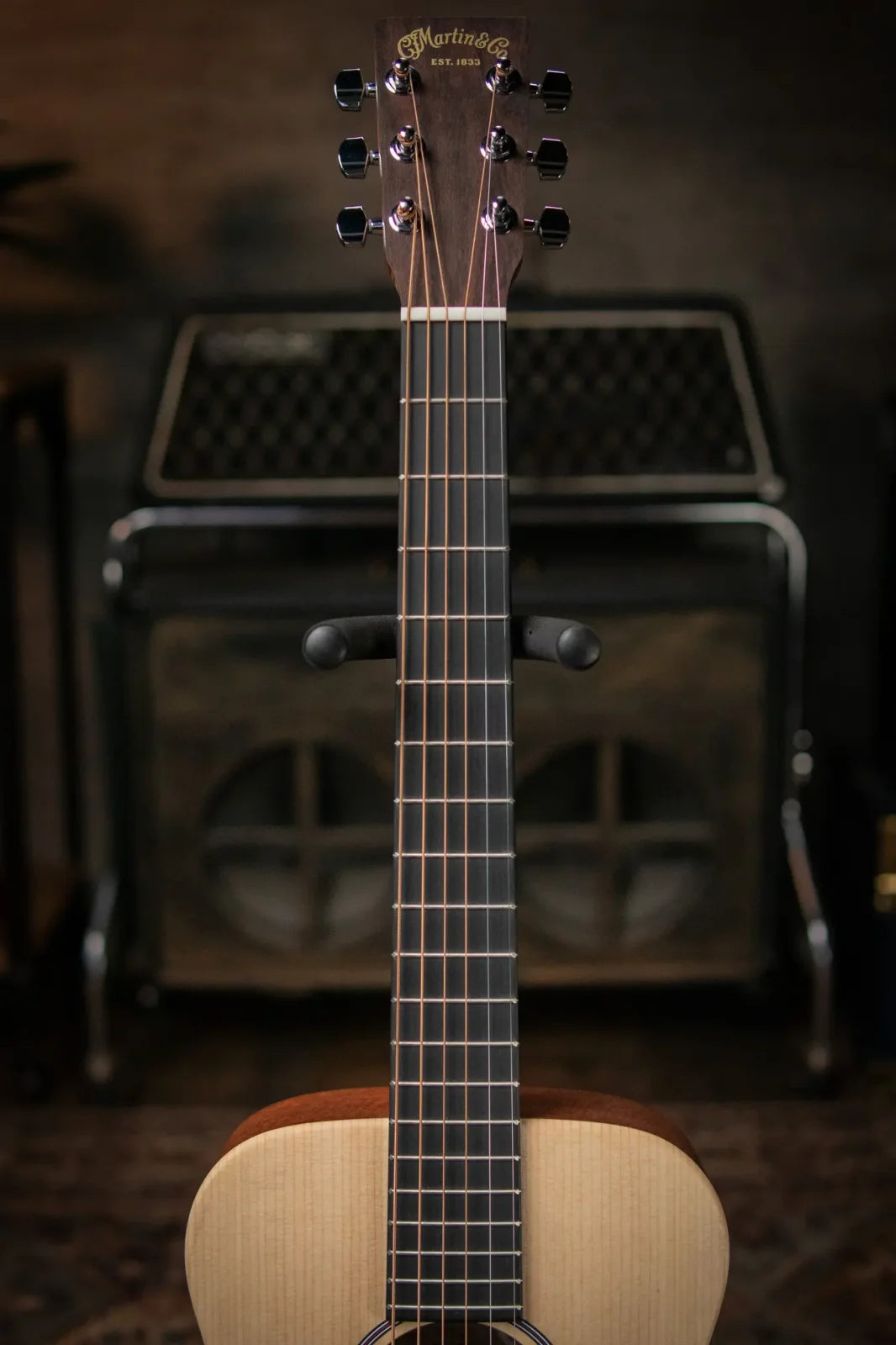 Martin LX1E Little Martin Acoustic/Electric Guitar - Natural with Gig Bag