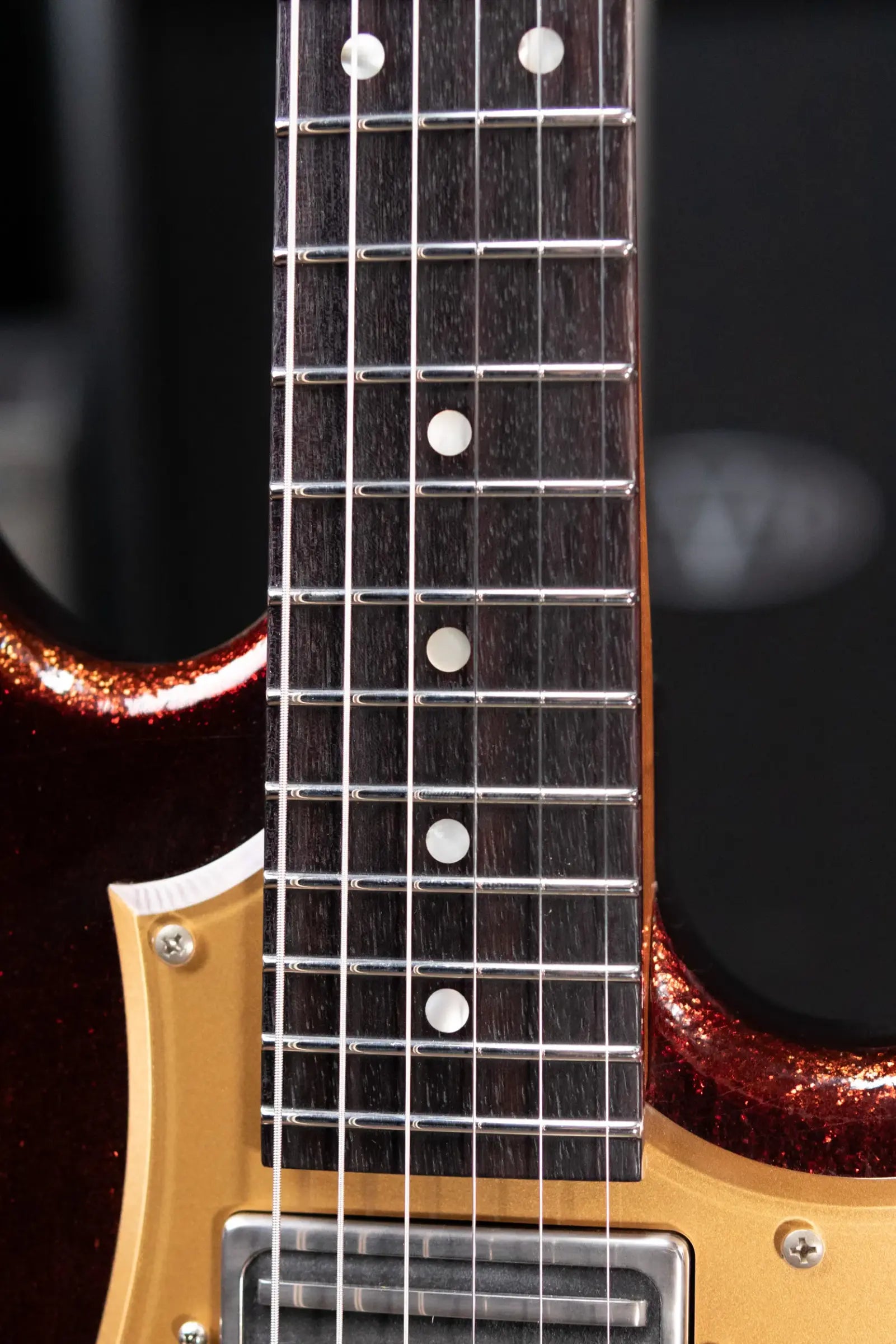 Novo Custom Idris HH Electric Guitar - Root Beer Sparkle with Gig Bag