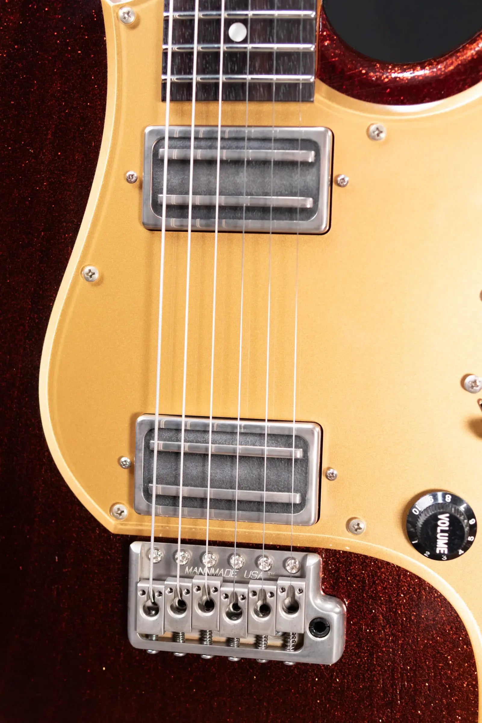 Novo Custom Idris HH Electric Guitar - Root Beer Sparkle with Gig Bag