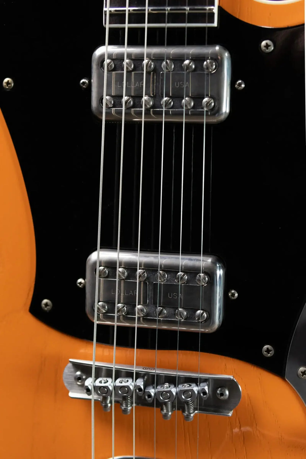 Novo Custom Shop Miris JHH Semi-Hollow Electric Guitar - Creamsicle with Gig Bag