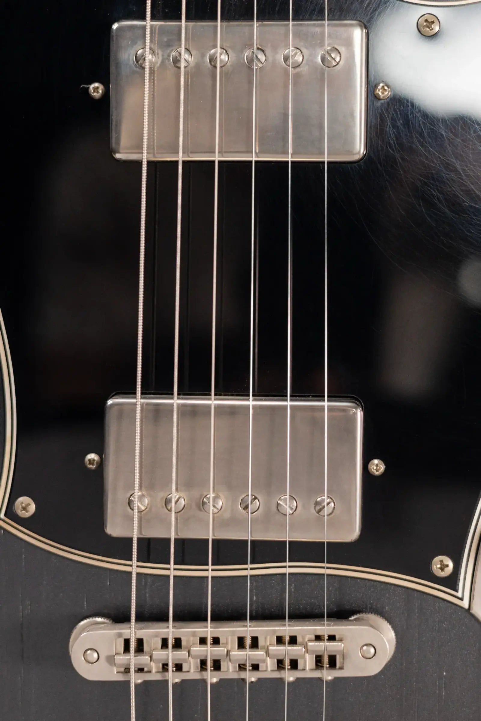 Novo Custom Shop Serus H2 Electric Guitar - Charcoal Frost with Softshell Case