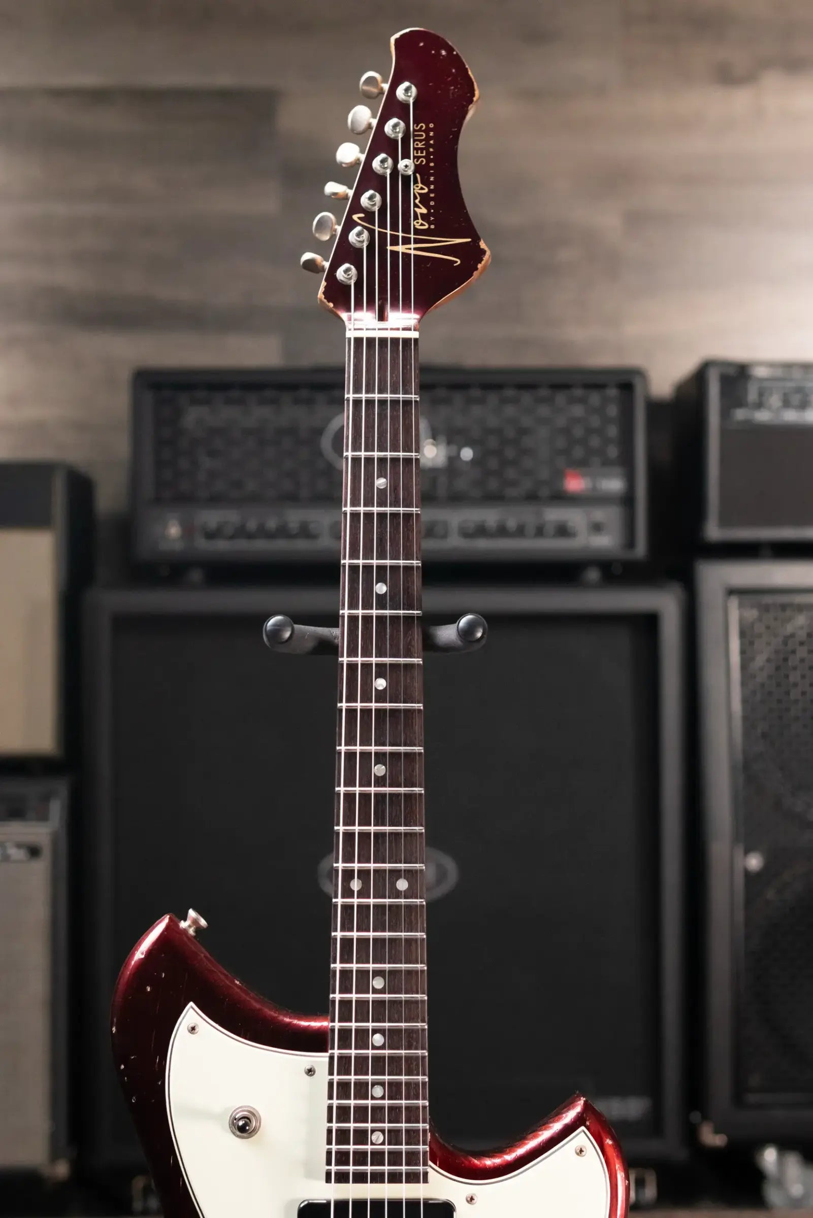 Novo Custom Shop Serus J Electric Guitar - Mayan Burst with Gig Bag