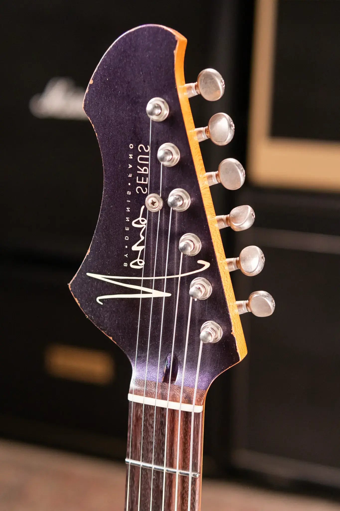 Novo Custom Shop Serus J Left-Handed Electric Guitar - Purple Stranger with Gig Bag