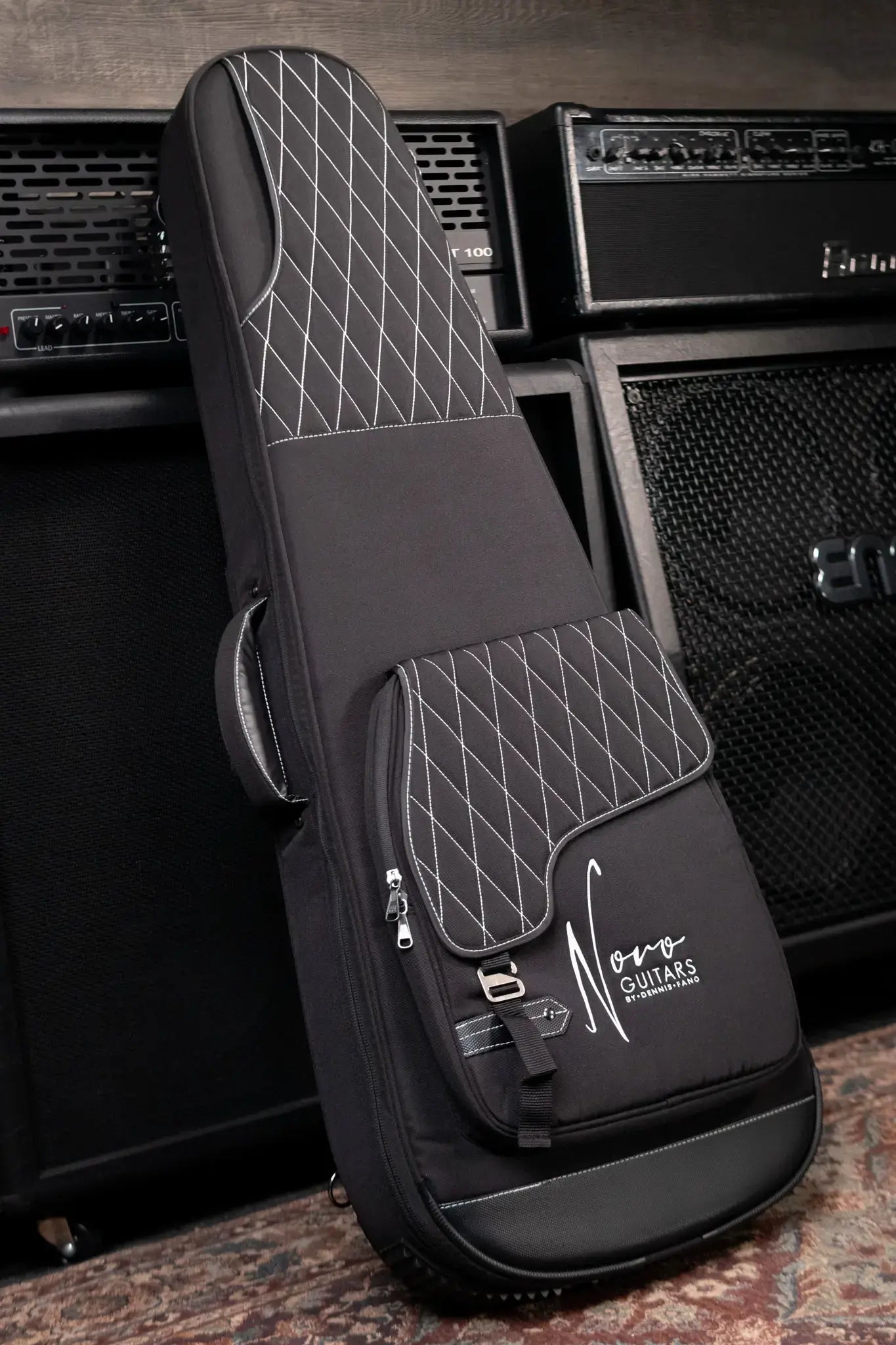 Novo Custom Shop Serus J Medium Distress Electric Guitar - Candy Apple Red with Gig Bag