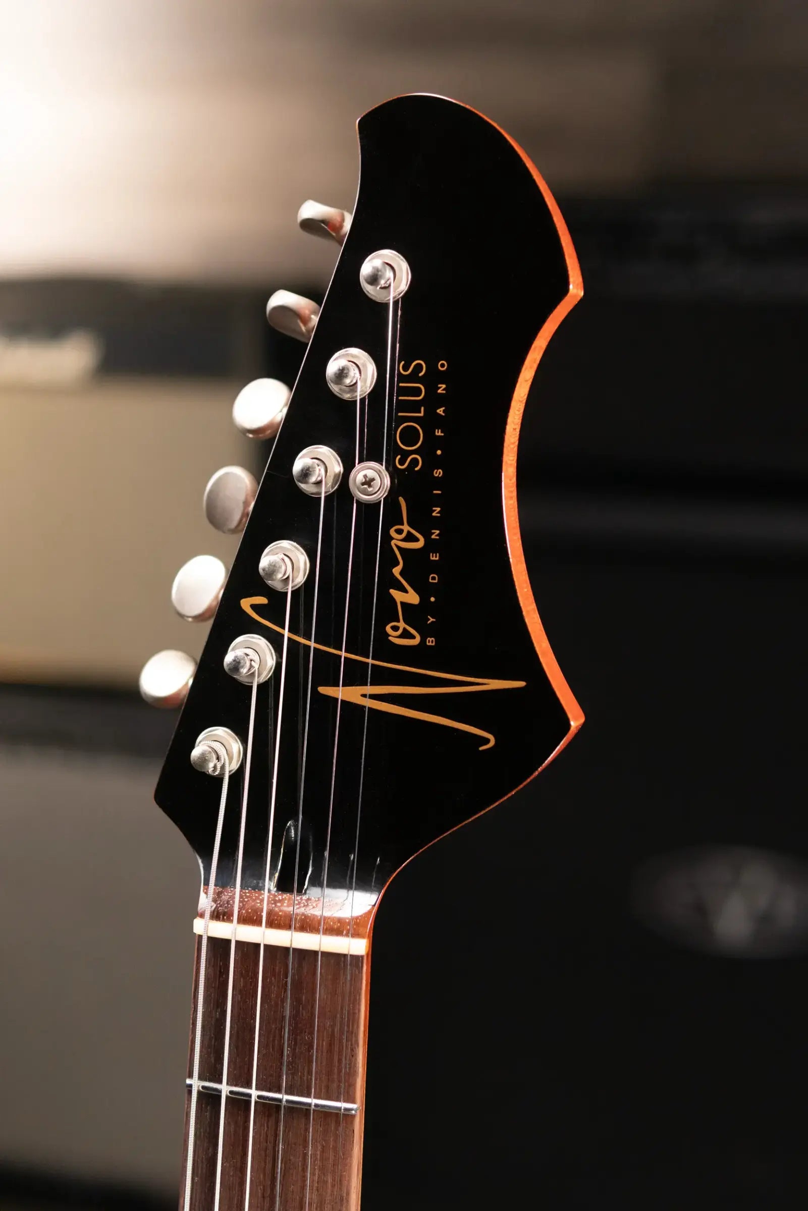 Novo Custom Shop Solus H2 Electric Guitar - Firebird Burst with Gig Bag
