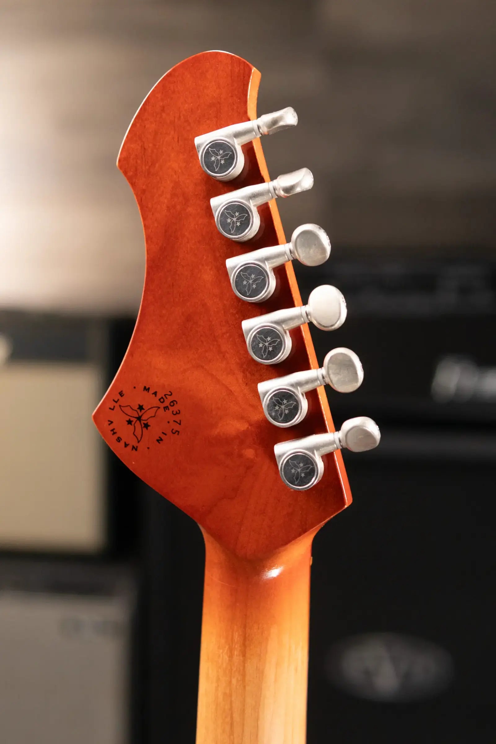 Novo Custom Shop Solus H2 Electric Guitar - Firebird Burst with Gig Bag