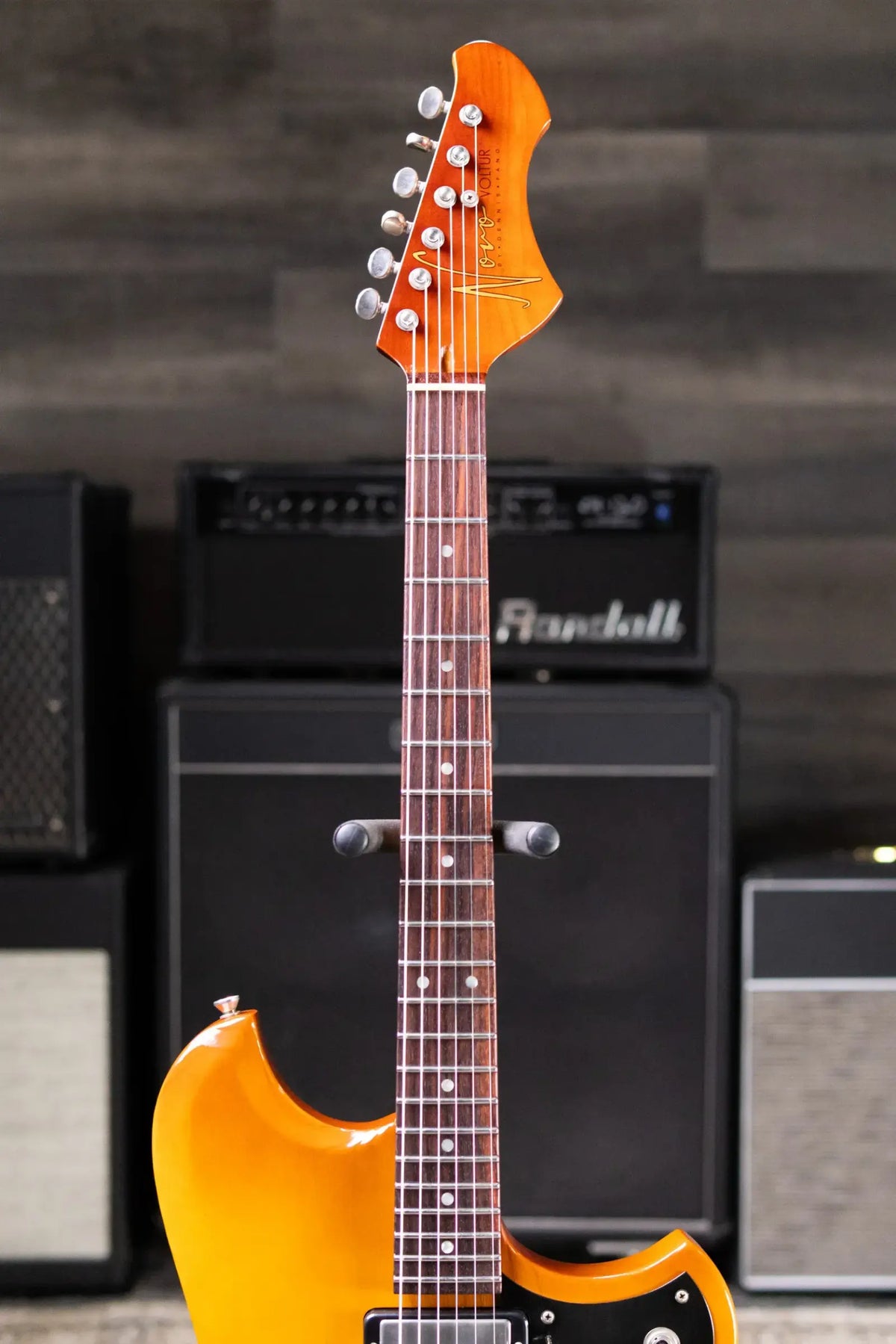 Novo Custom Shop Voltur J Electric Guitar - Nicotine Blonde with Gig Bag