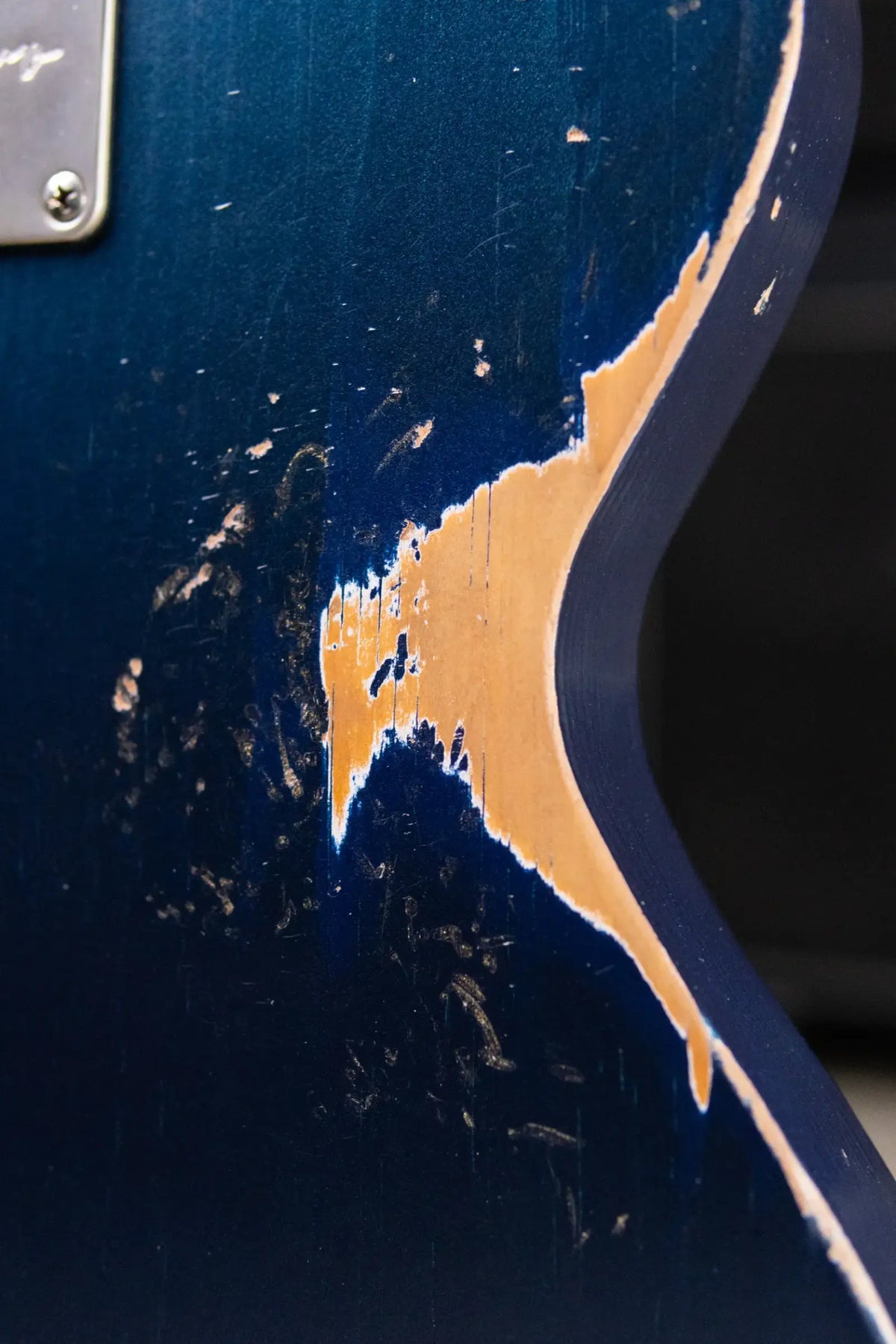 Novo Custom Solus F2 Electric Guitar - Lake Como Blue with Gig Bag
