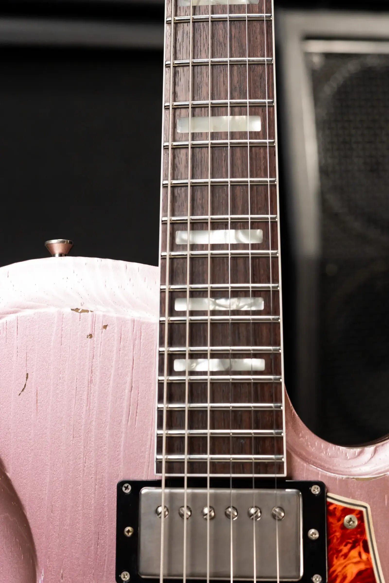 Novo Custom Solus H2 Electric Guitar - Heather Mist with Gig Bag