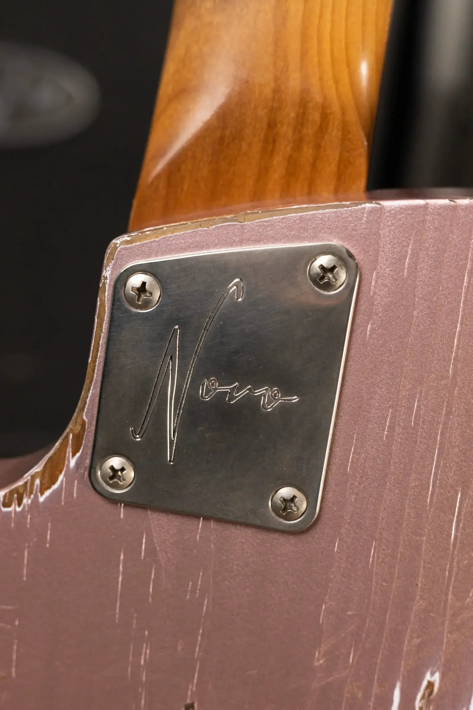 Novo Custom Solus H2 Electric Guitar - Heather Mist with Gig Bag