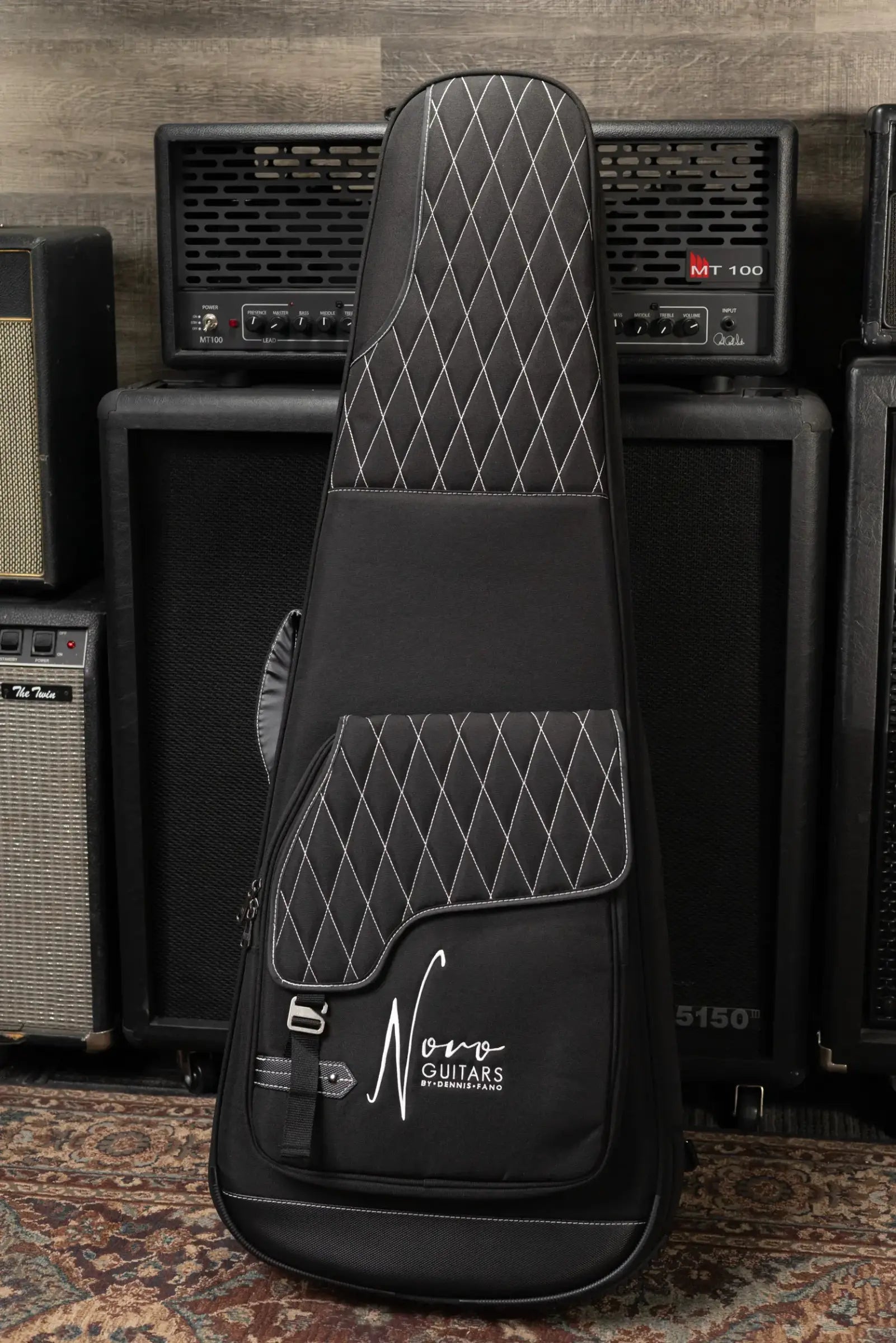 Novo Custom Solus H2 Electric Guitar - Heather Mist with Gig Bag