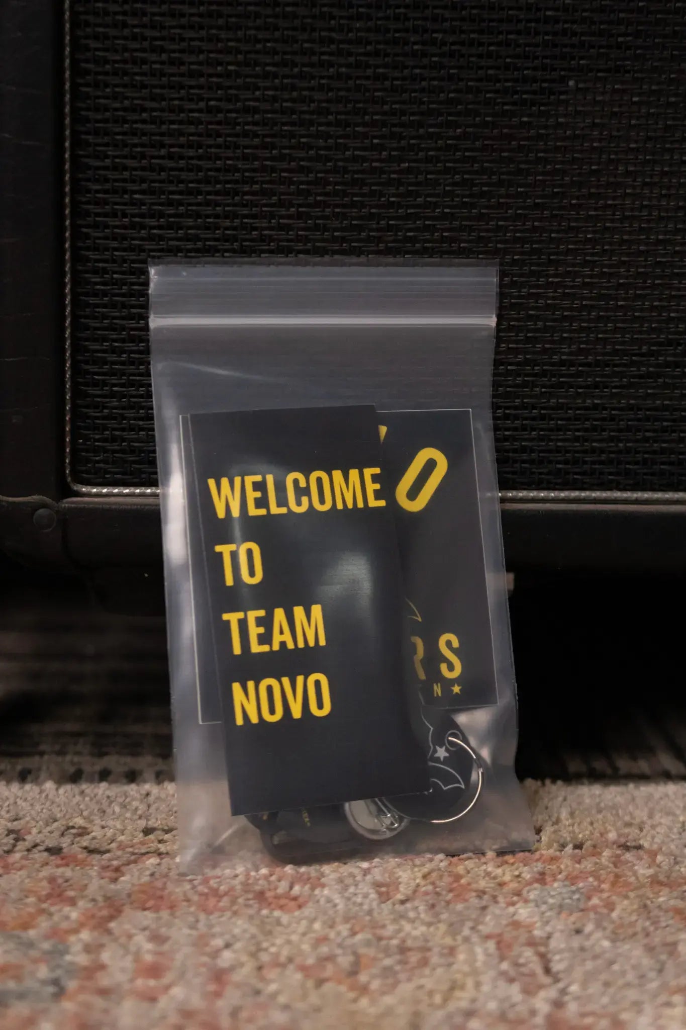 Novo Custom Voltur J Electric Guitar - Bull Black over Purple Stranger with Gig Bag