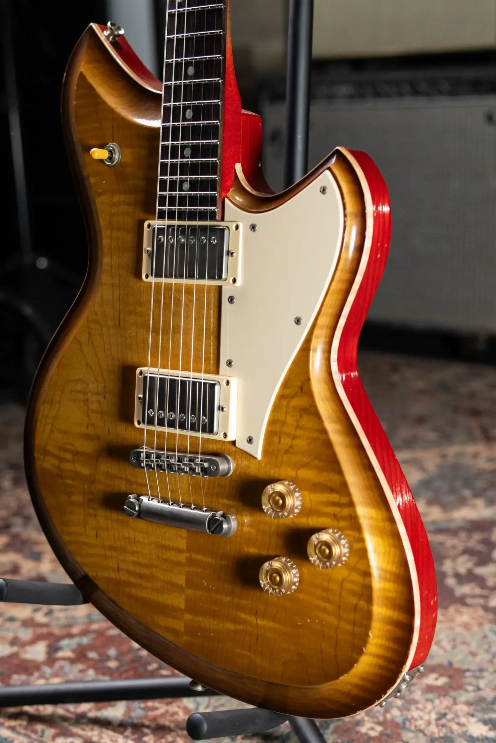 Novo Dealer Limited Chambered Serus H2 Electric Guitar - Dirty Lemon Burst with Gig Bag
