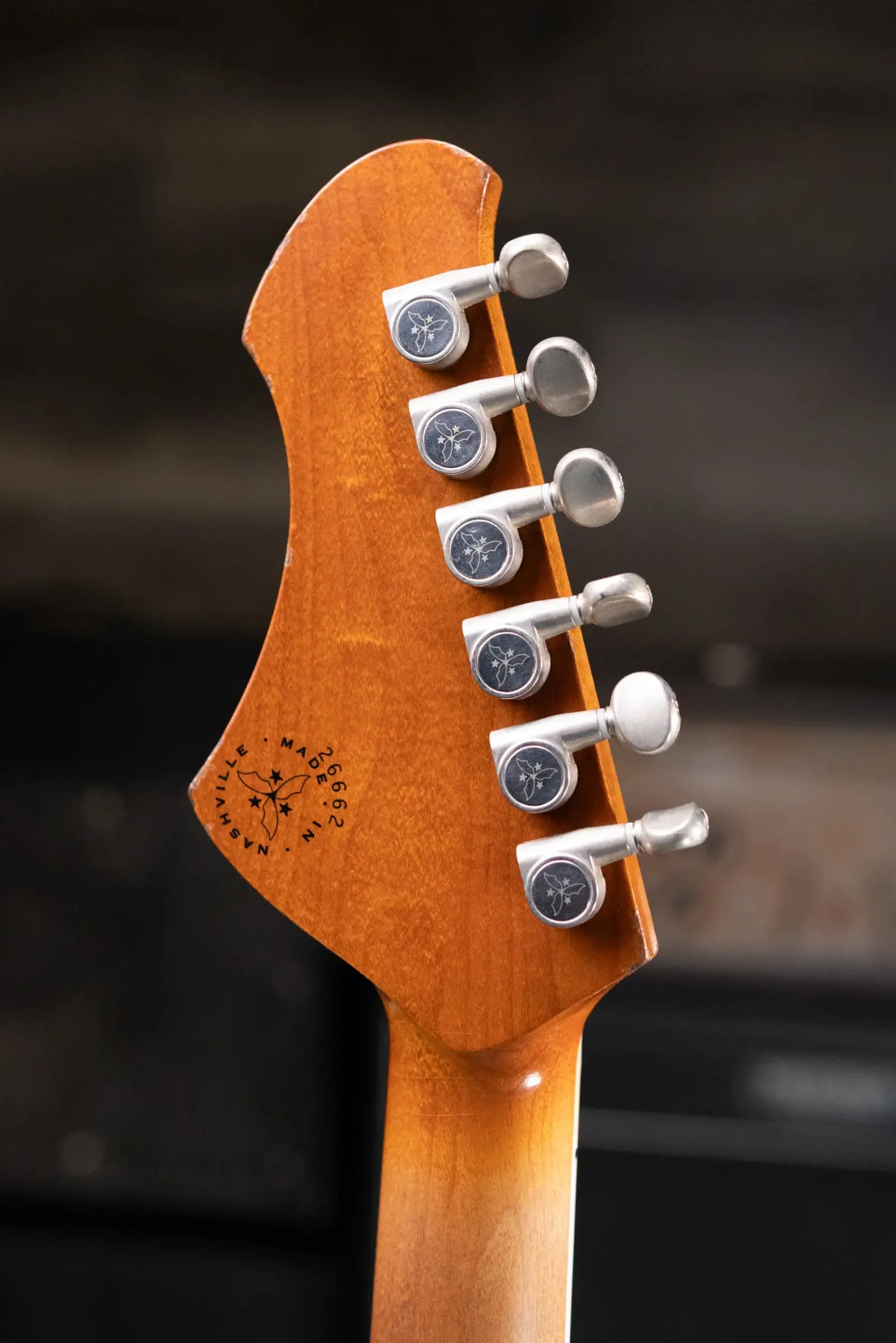 Novo Dealer Limited Miris JHH Semi-Hollow Electric Guitar - Amber Burst with Gig Bag
