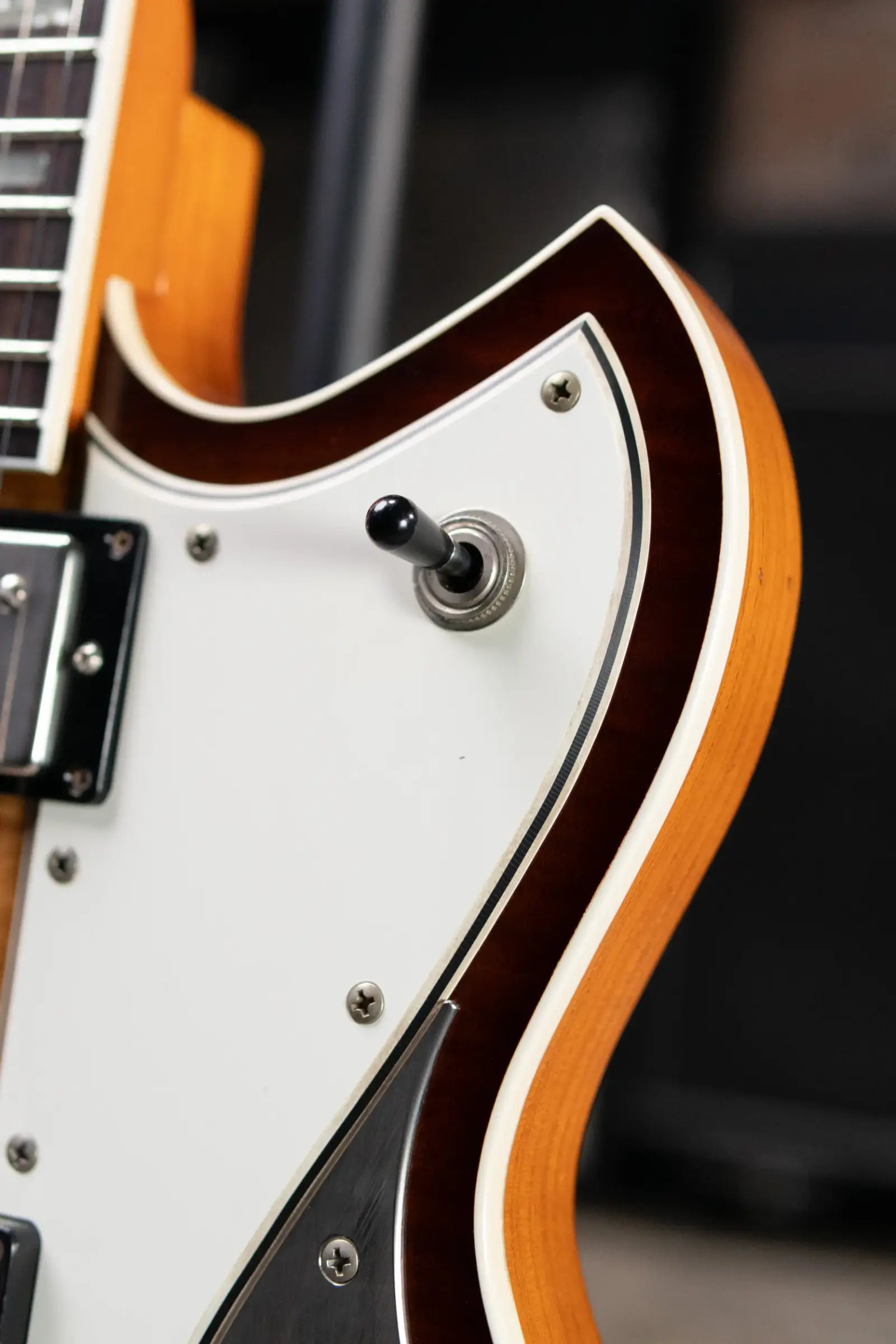 Novo Dealer Limited Miris JHH Semi-Hollow Electric Guitar - Amber Burst with Gig Bag