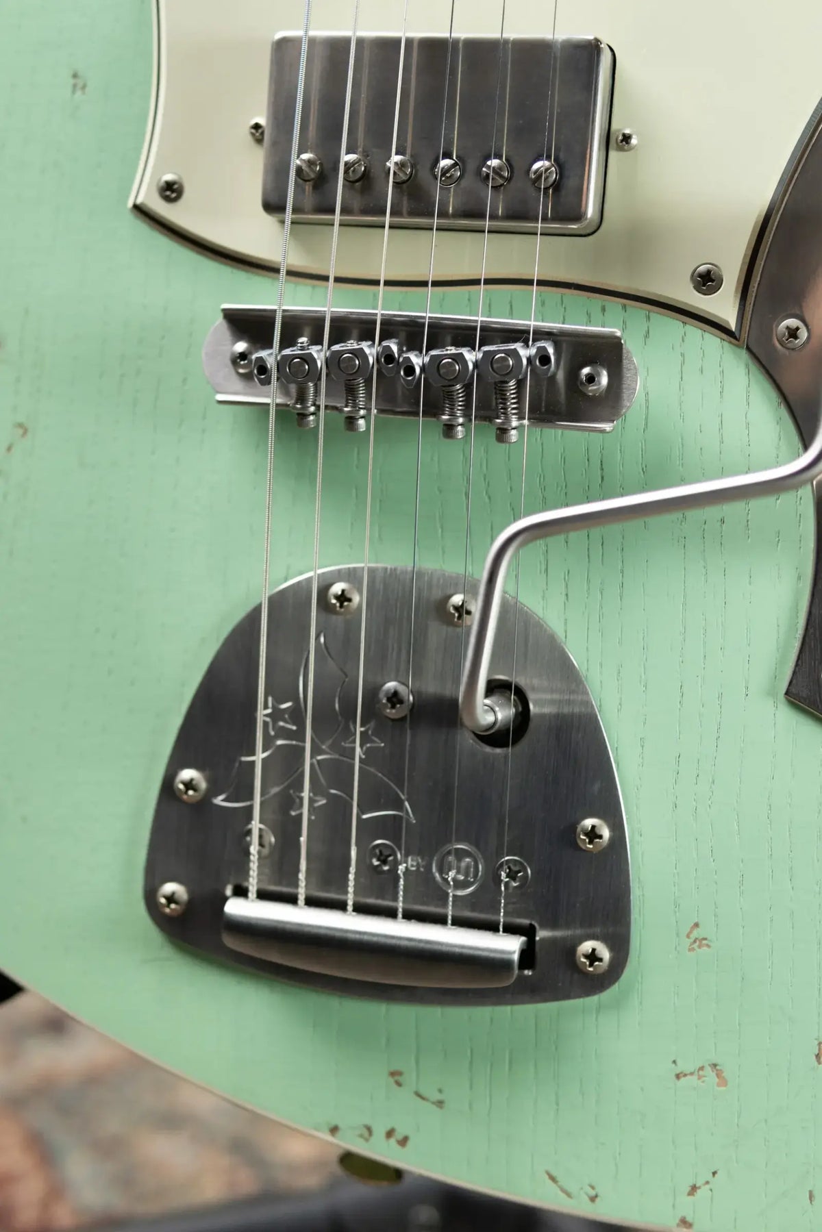 Novo Miris JHH Custom Electric Guitar - Surf Green with Deluxe Padded Soft Case - Used