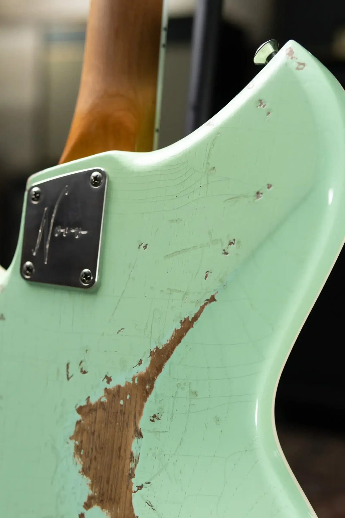Novo Miris JHH Custom Electric Guitar - Surf Green with Deluxe Padded Soft Case - Used