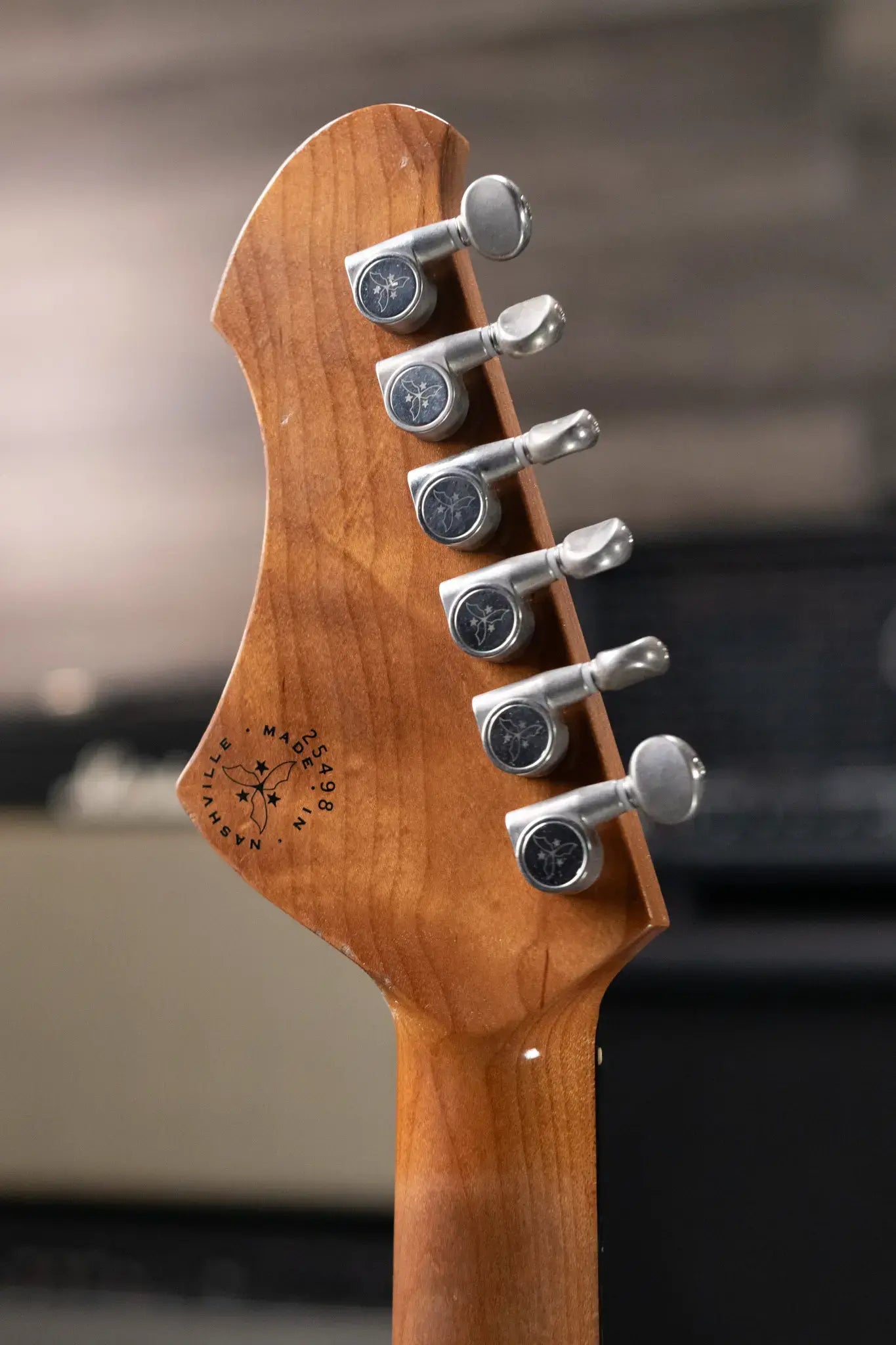Novo Serus J Custom Electric Guitar - Aged Pelham Blue with Gig Bag