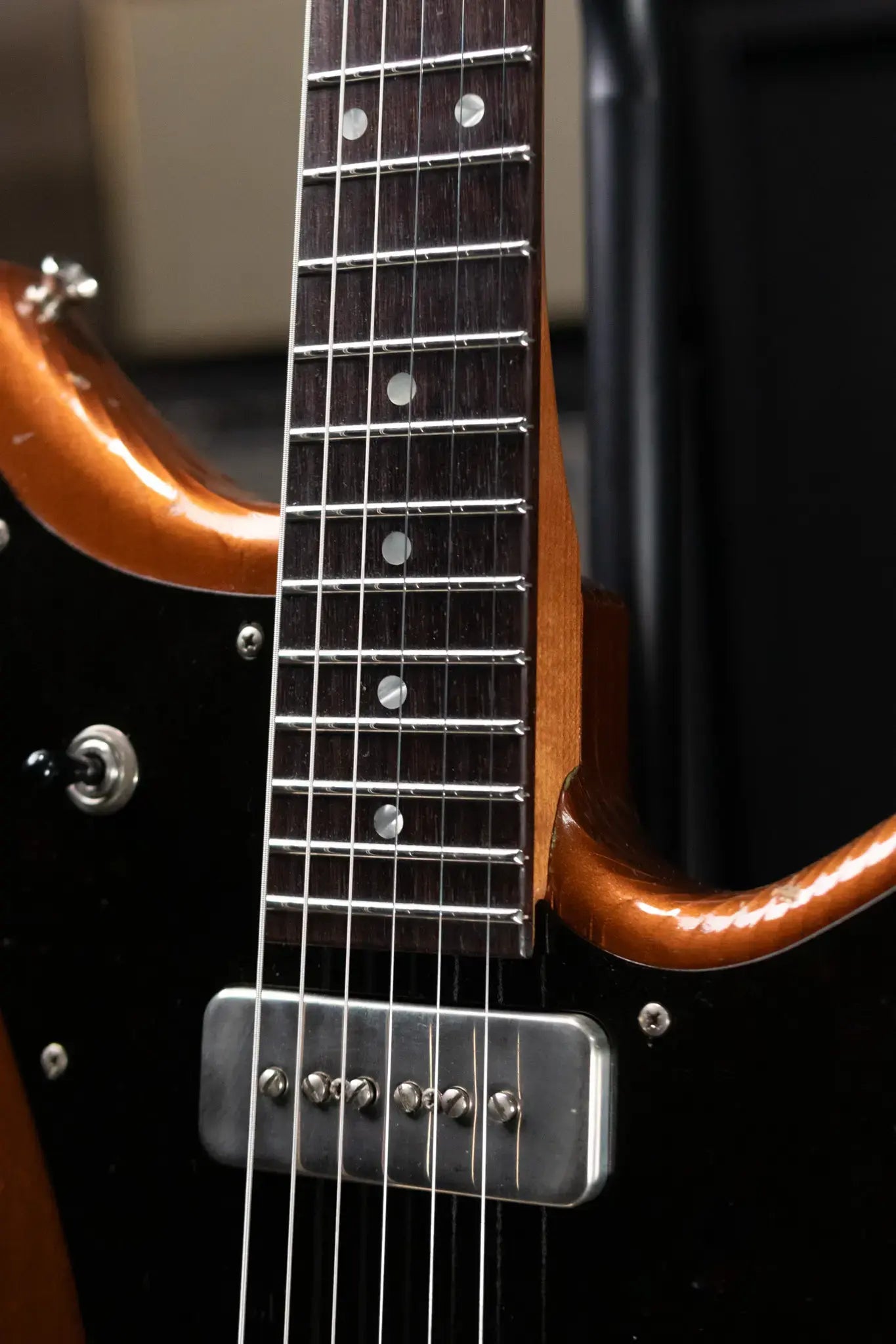 Novo Serus J Custom Electric Guitar - Copper with Gig Bag