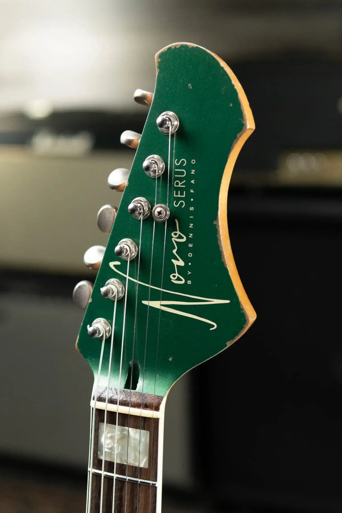 Novo Serus J Custom Electric Guitar - Sherwood Green with Deluxe Padded Soft Case - Used