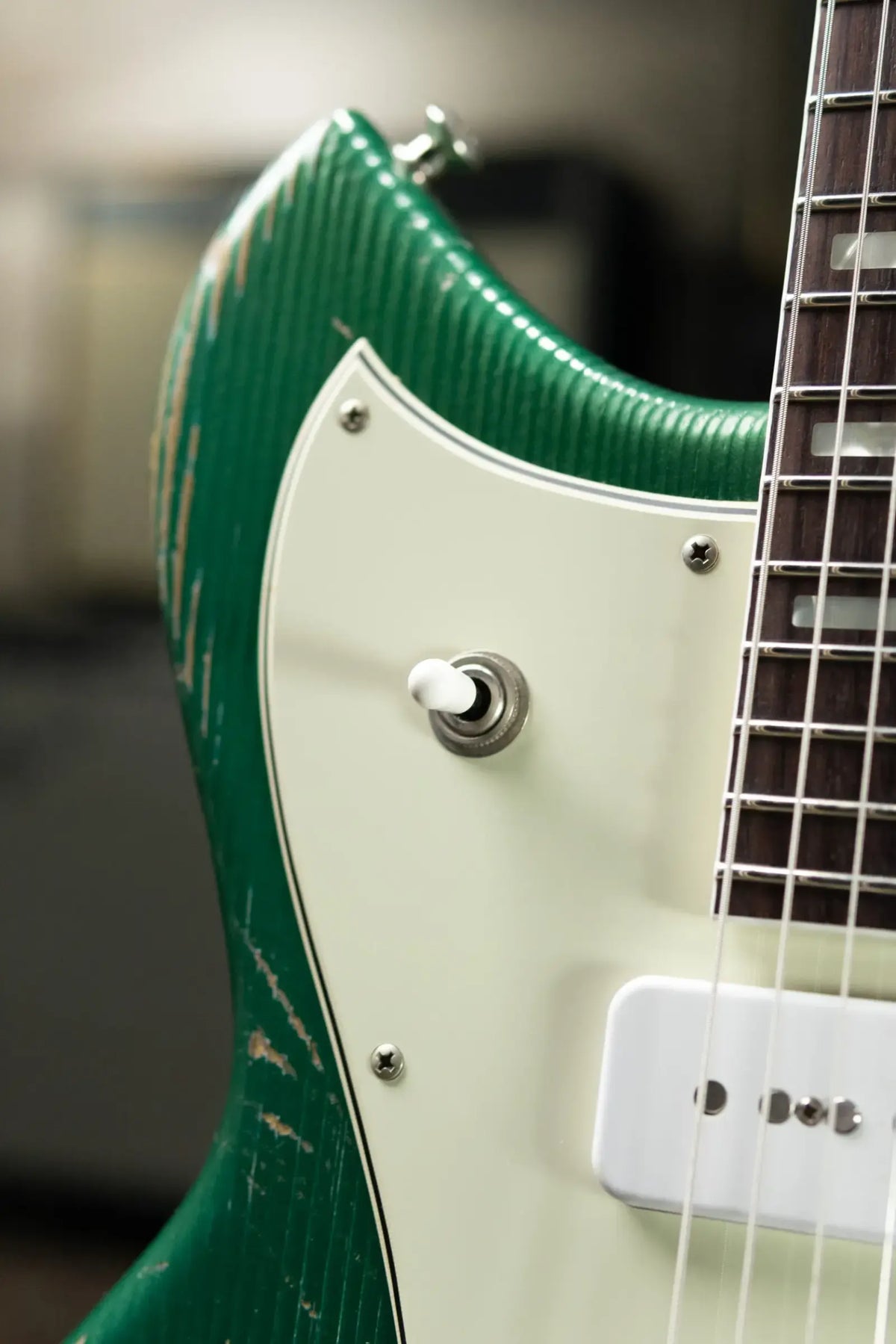 Novo Serus J Custom Electric Guitar - Sherwood Green with Deluxe Padded Soft Case - Used