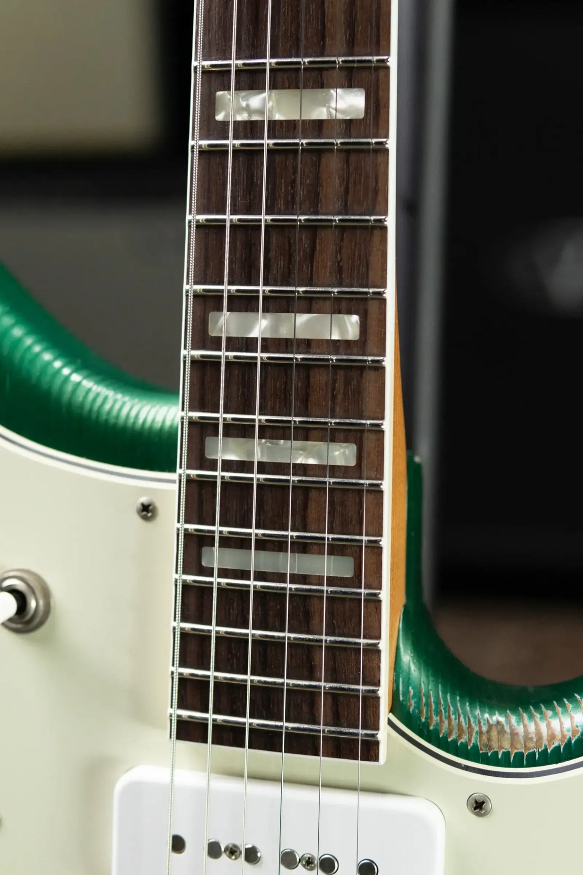 Novo Serus J Custom Electric Guitar - Sherwood Green with Deluxe Padded Soft Case - Used