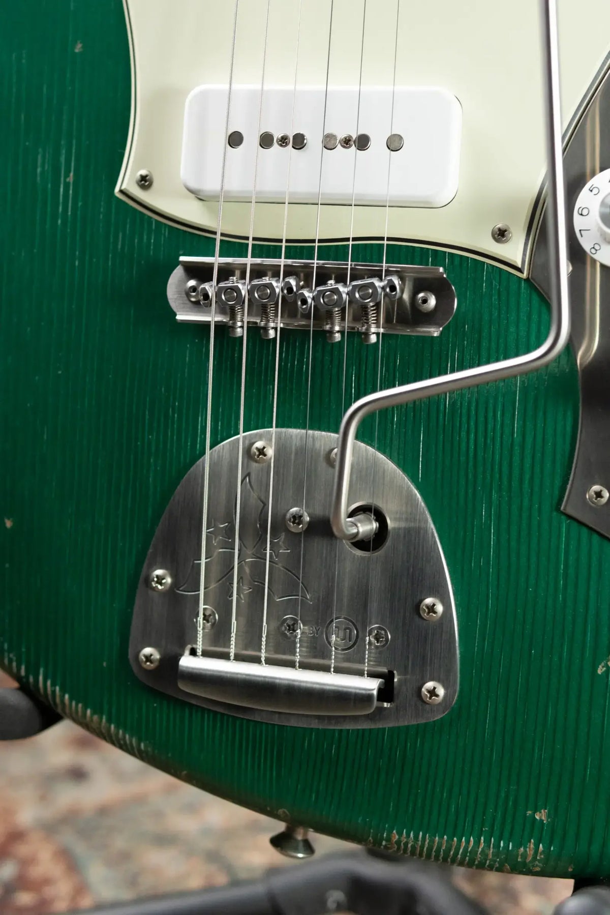 Novo Serus J Custom Electric Guitar - Sherwood Green with Deluxe Padded Soft Case - Used
