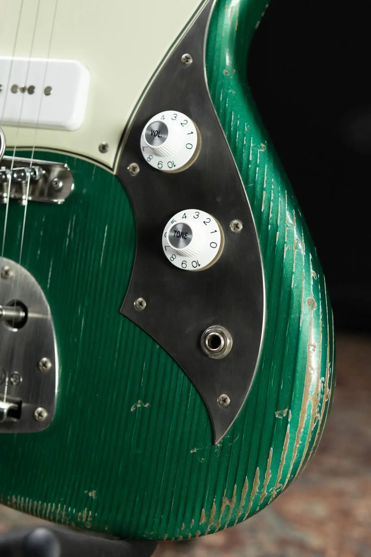 Novo Serus J Custom Electric Guitar - Sherwood Green with Deluxe Padded Soft Case - Used