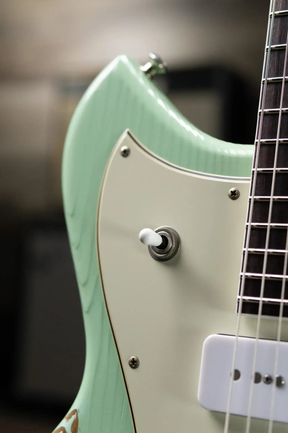 Novo Serus J Custom Electric Guitar - Surf Green with Deluxe Padded Soft Case - Used