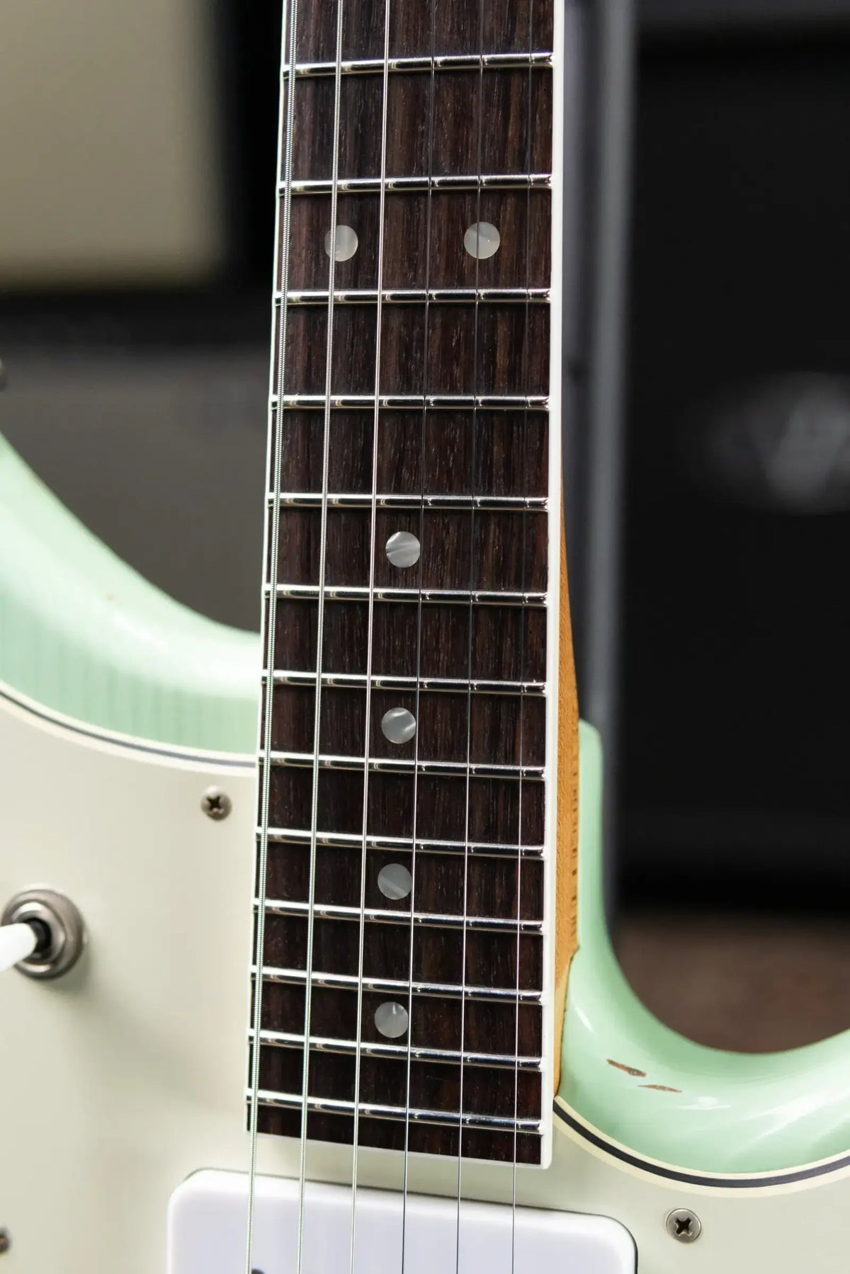 Novo Serus J Custom Electric Guitar - Surf Green with Deluxe Padded Soft Case - Used