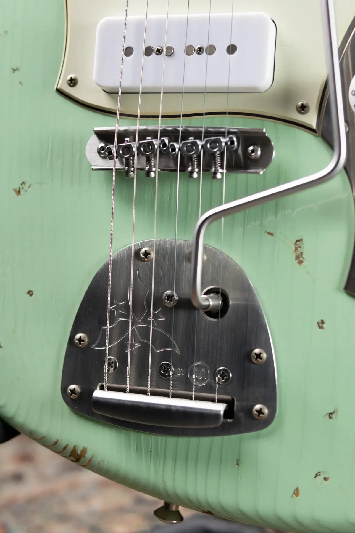Novo Serus J Custom Electric Guitar - Surf Green with Deluxe Padded Soft Case - Used