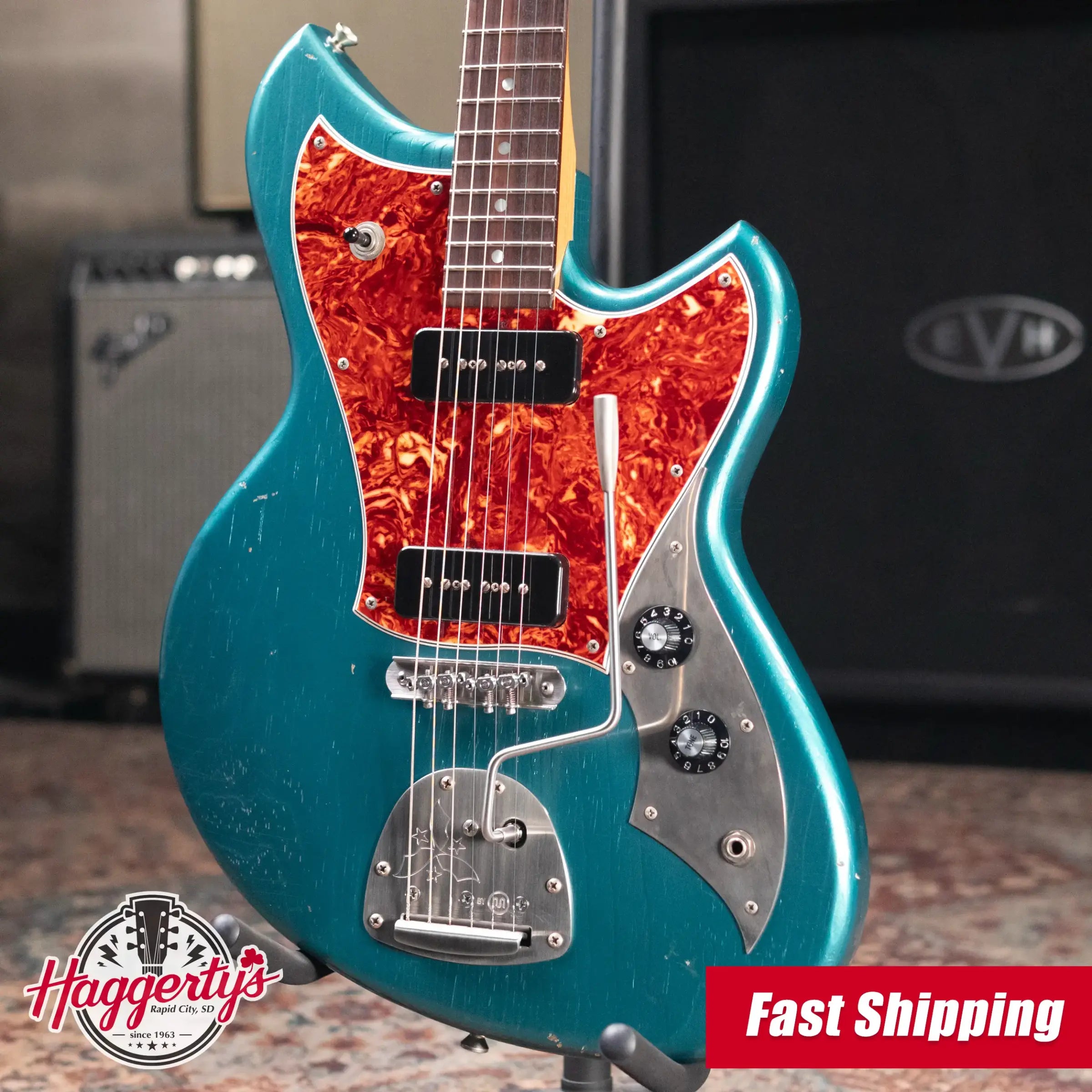 Novo Serus J Electric Guitar Ocean Turquoise with Gig Bag - Used