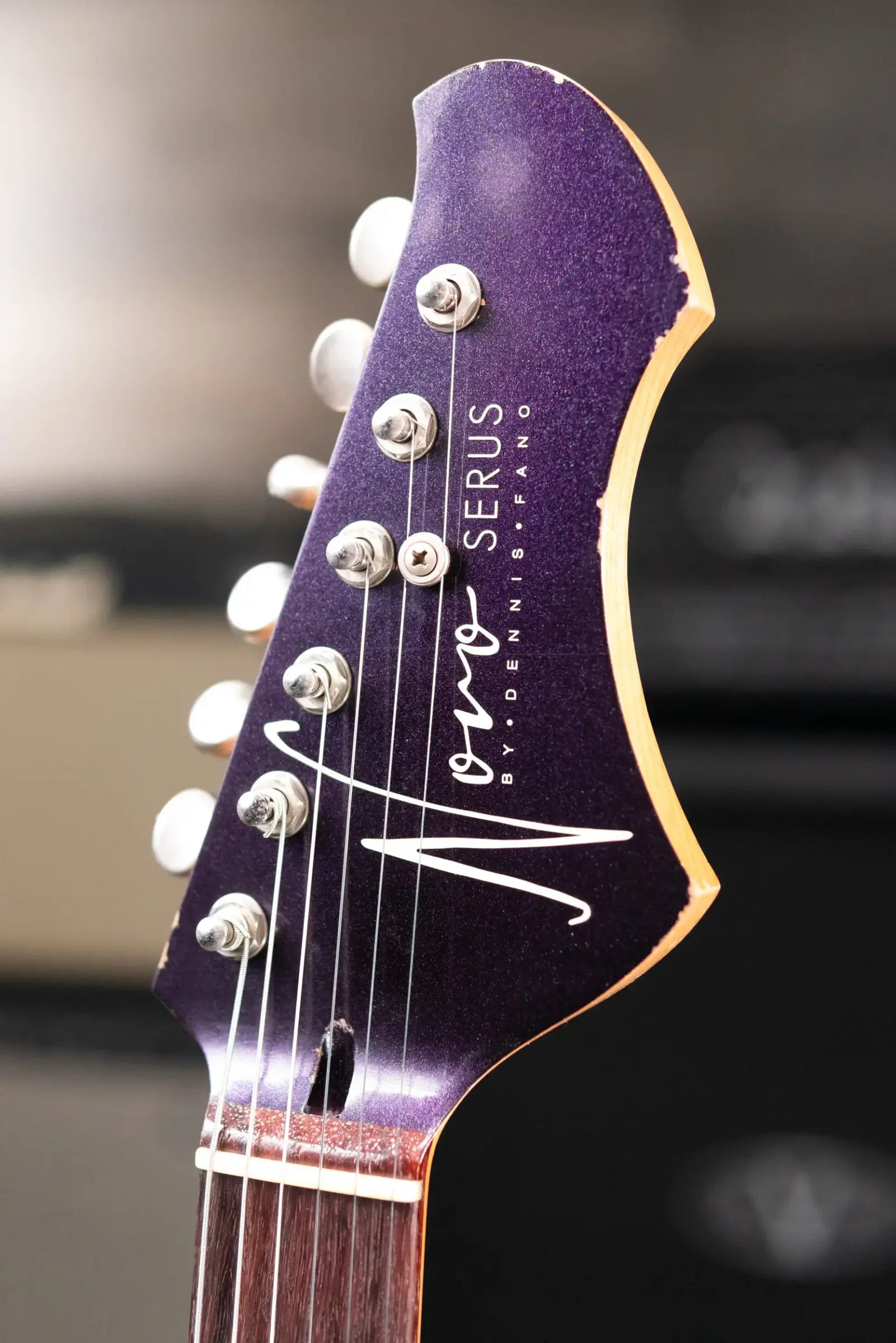 Novo Serus J Electric Guitar Purple Stranger with Softshell Case - Used